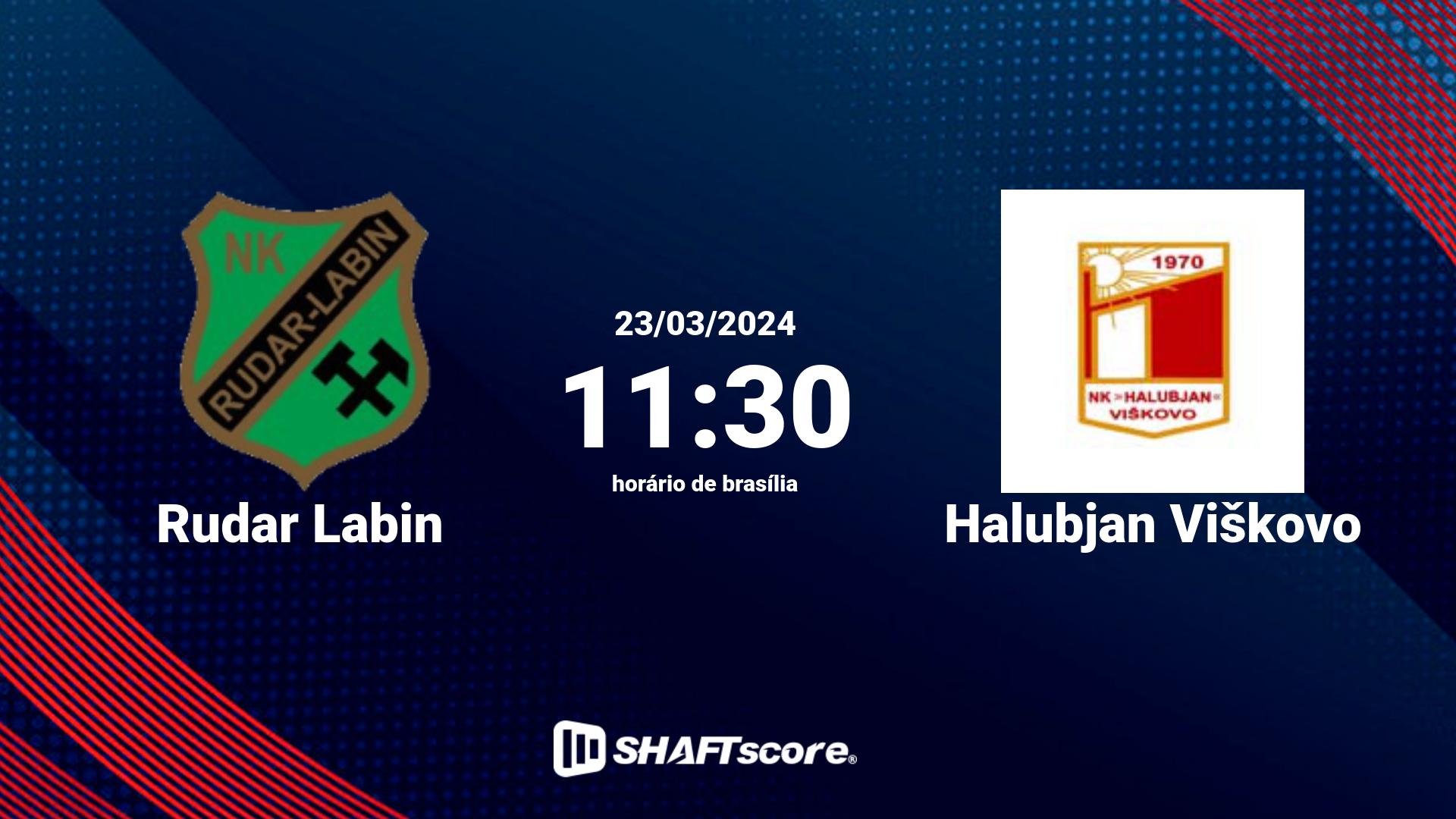 Estatísticas do jogo Rudar Labin vs Halubjan Viškovo 23.03 11:30