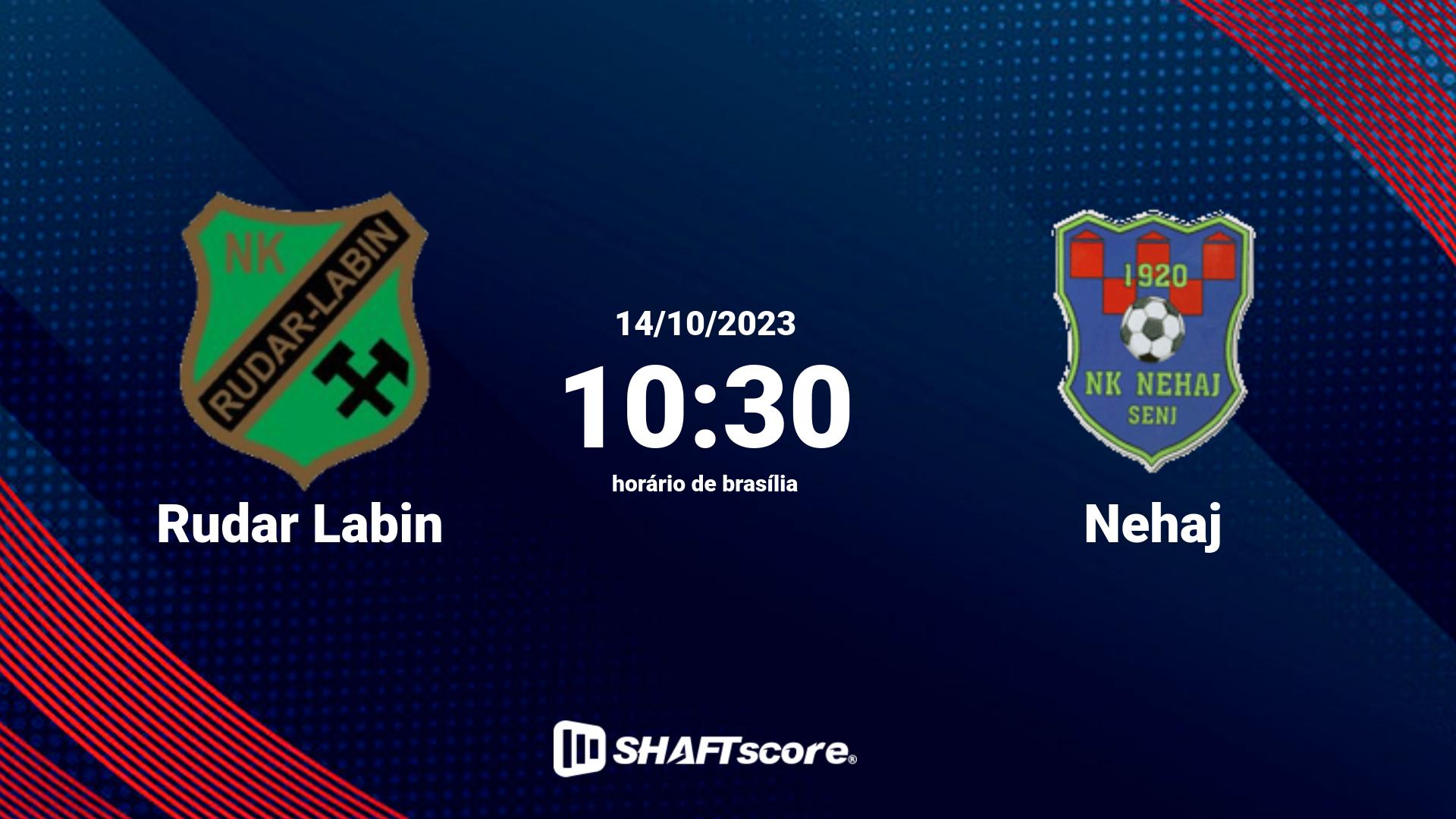 Estatísticas do jogo Rudar Labin vs Nehaj 14.10 10:30