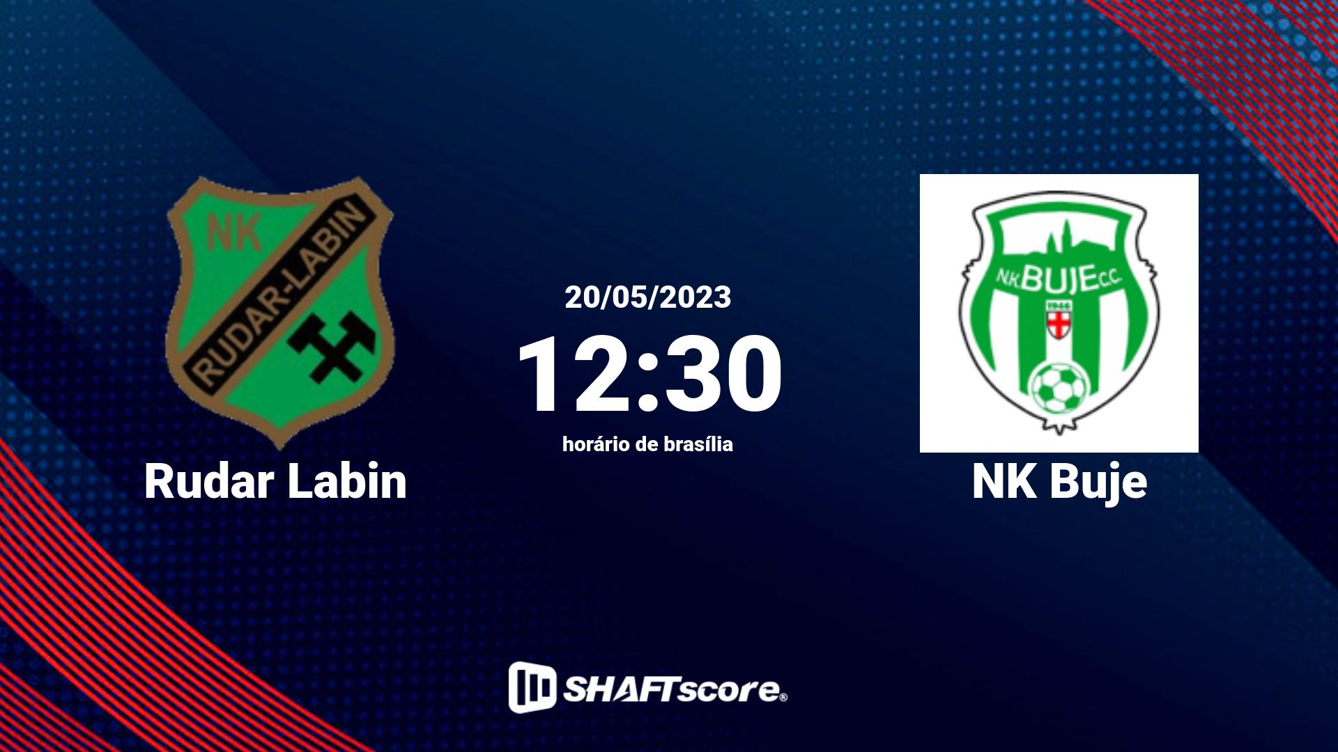 Estatísticas do jogo Rudar Labin vs NK Buje 20.05 12:30