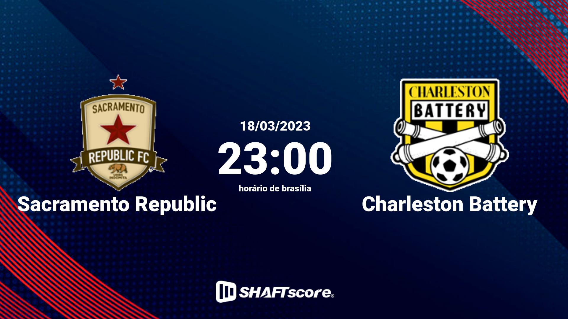 Estatísticas do jogo Sacramento Republic vs Charleston Battery 18.03 23:00