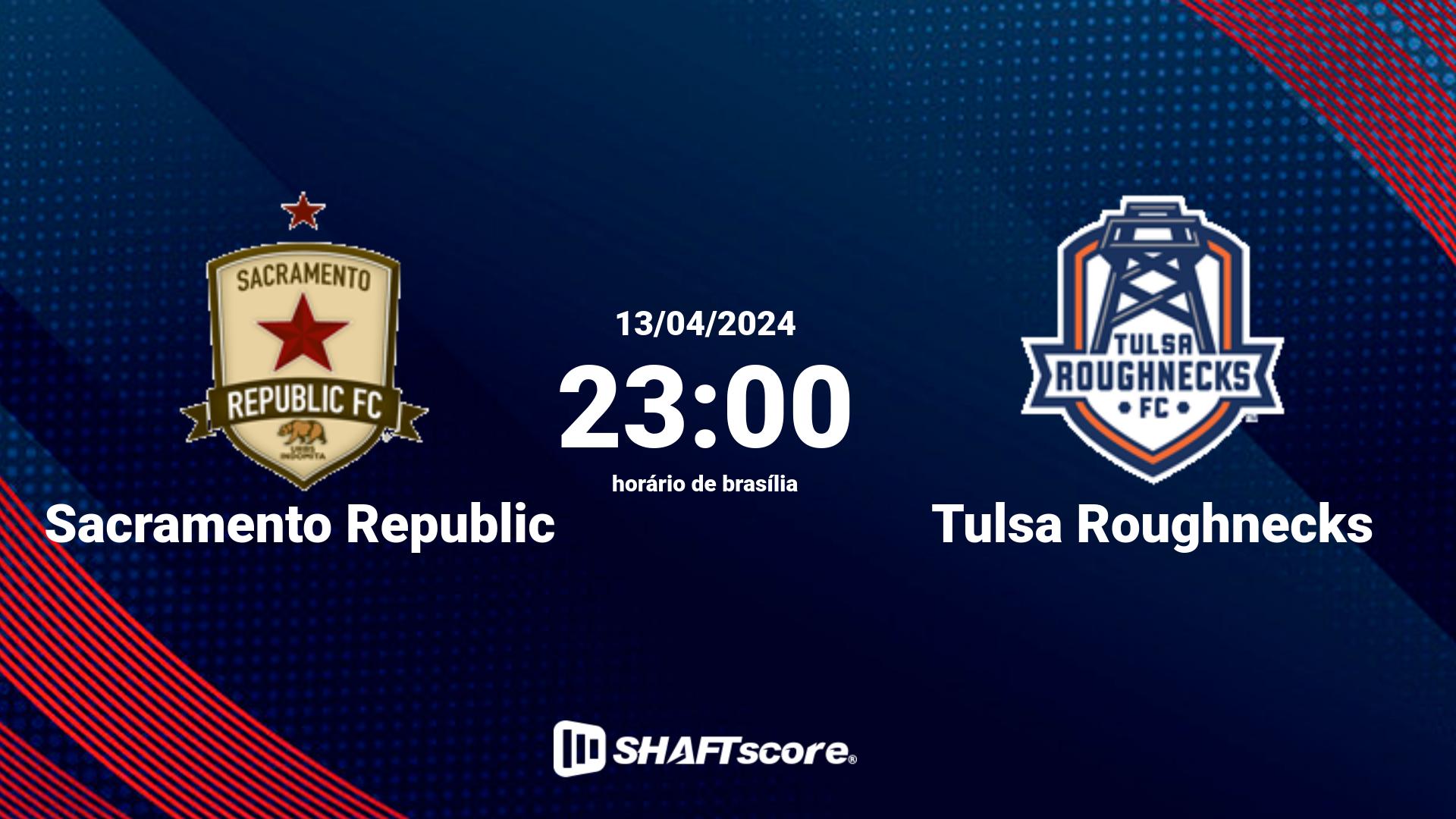 Estatísticas do jogo Sacramento Republic vs Tulsa Roughnecks 13.04 23:00