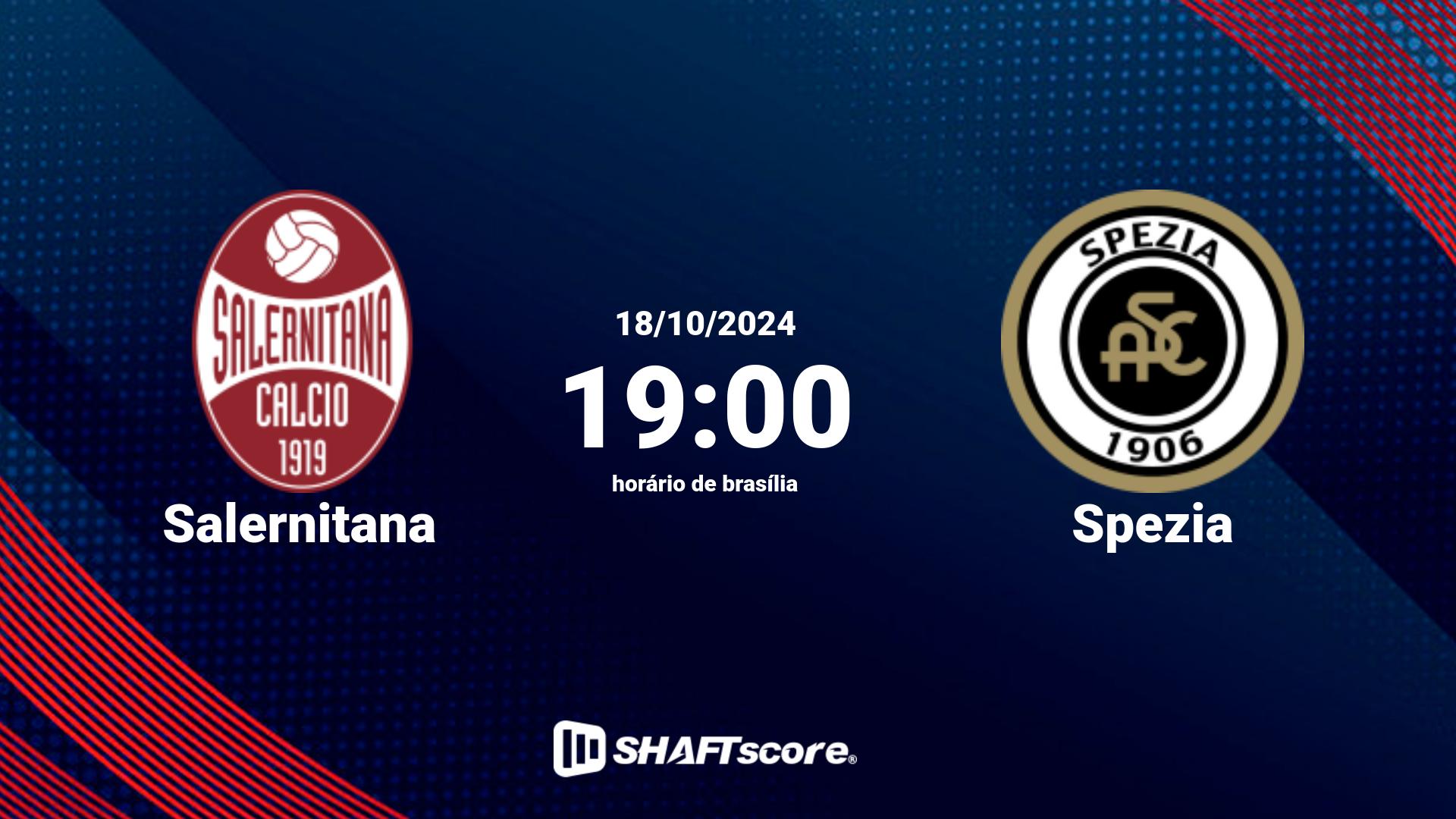 Estatísticas do jogo Salernitana vs Spezia 18.10 19:00