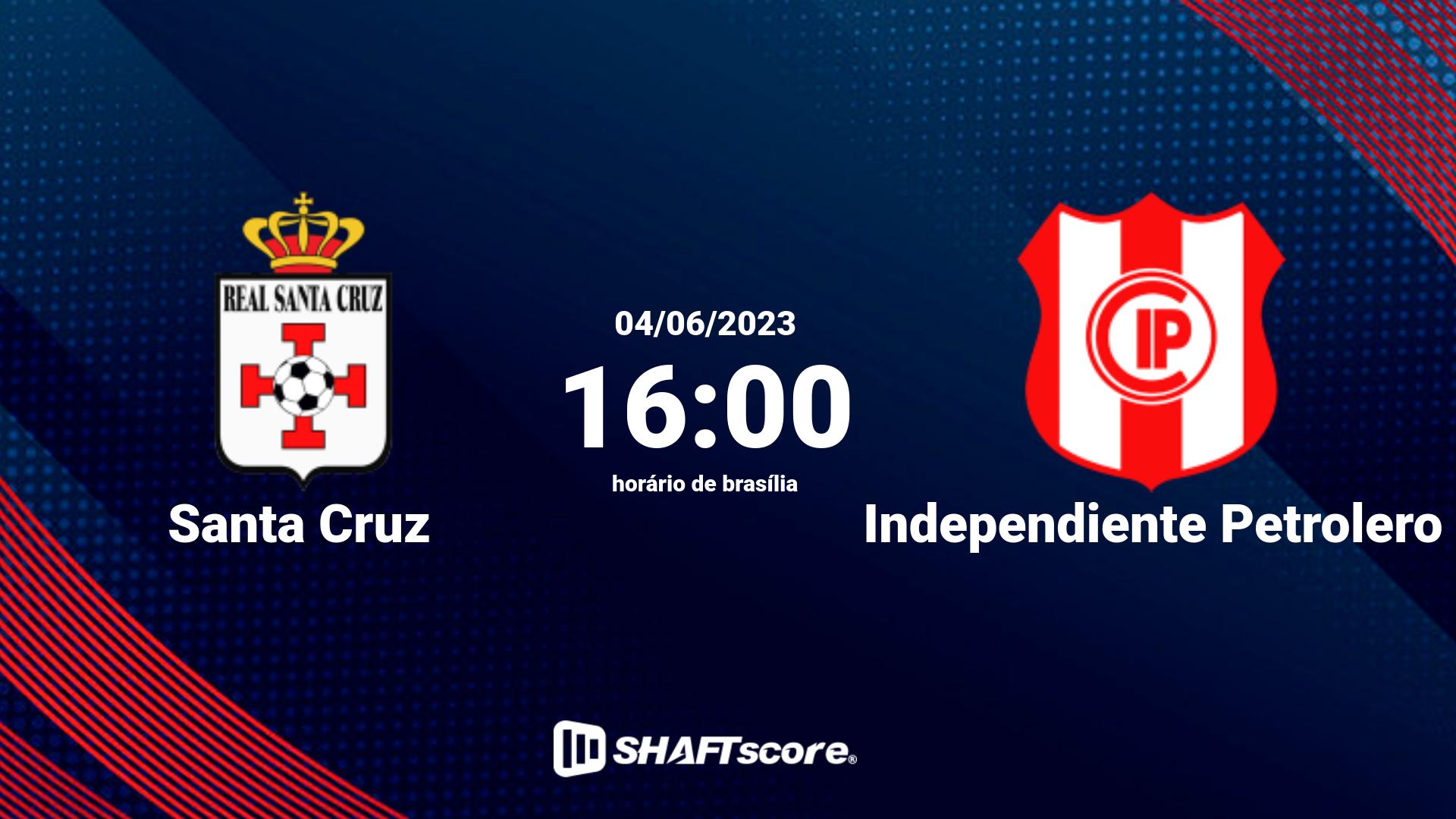 Estatísticas do jogo Santa Cruz vs Independiente Petrolero 04.06 16:00
