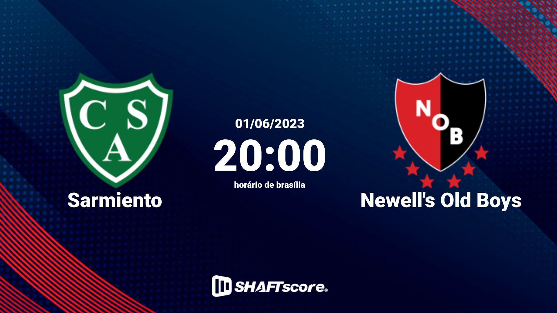 Estatísticas do jogo Sarmiento vs Newell's Old Boys 01.06 20:00