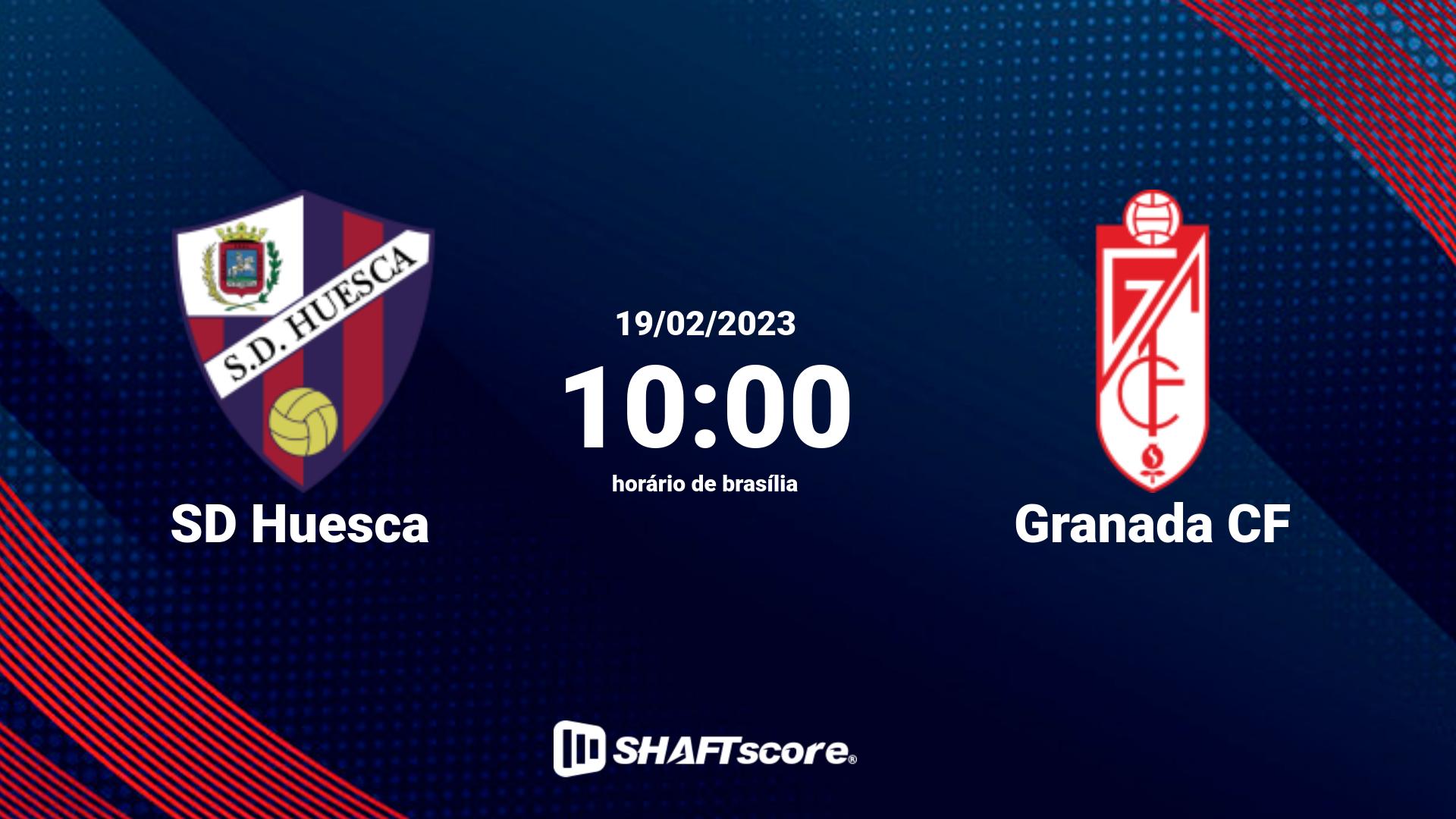 Estatísticas do jogo SD Huesca vs Granada CF 19.02 10:00