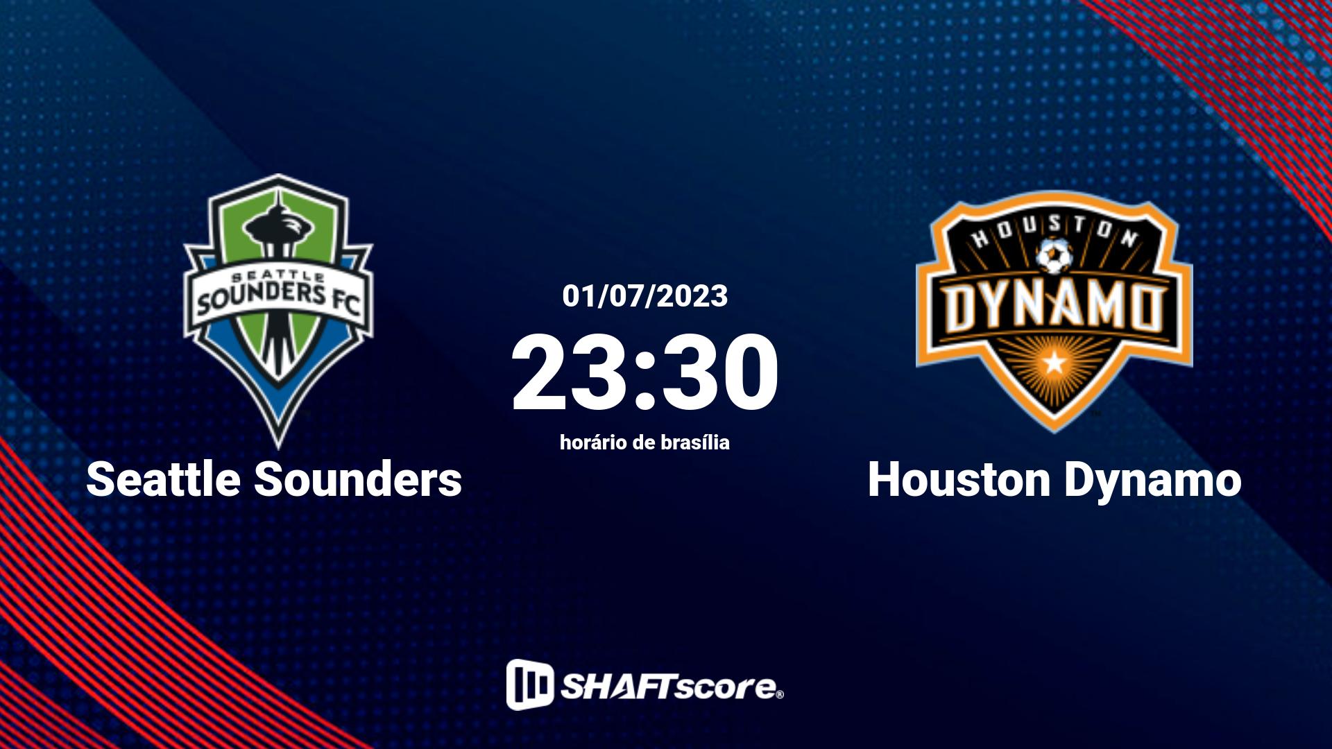 Estatísticas do jogo Seattle Sounders vs Houston Dynamo 01.07 23:30