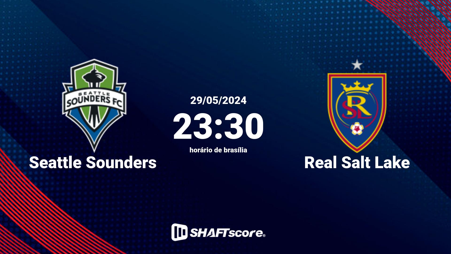 Estatísticas do jogo Seattle Sounders vs Real Salt Lake 29.05 23:30