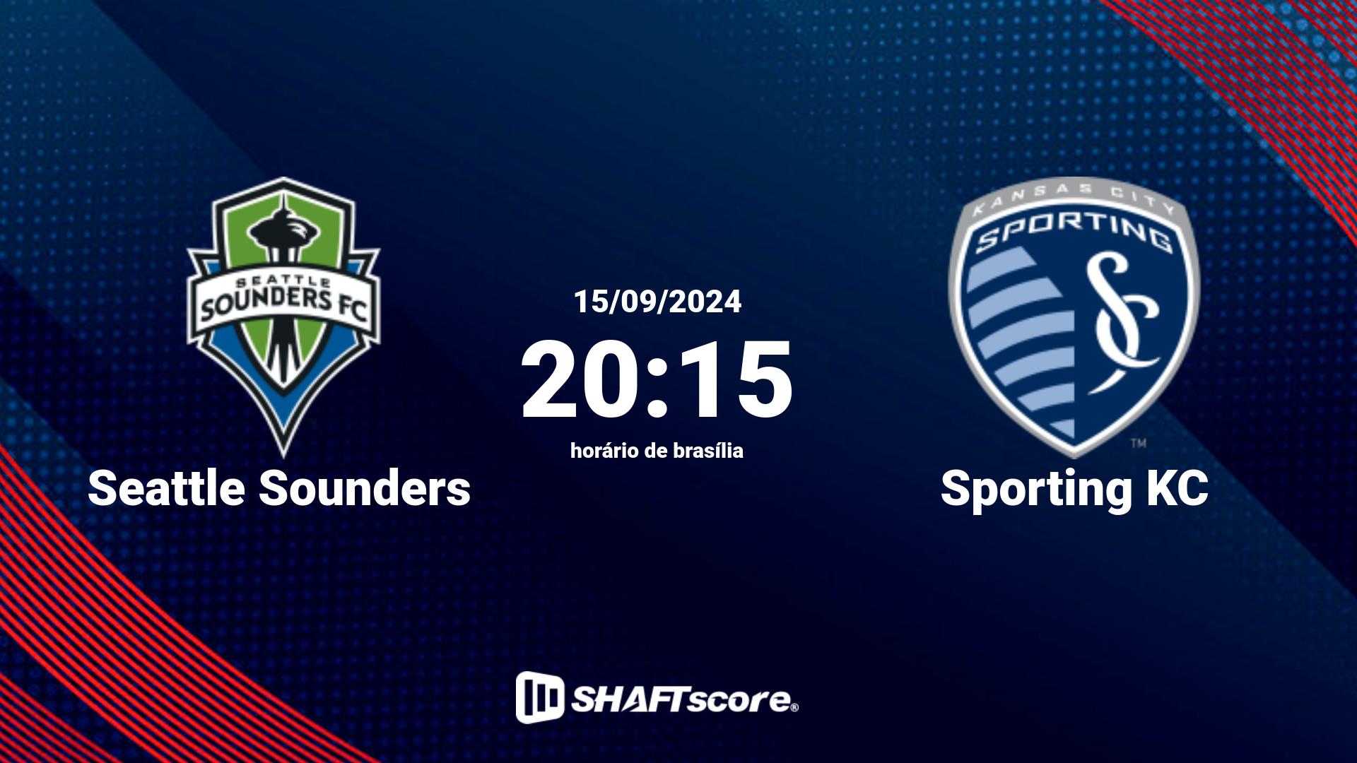 Estatísticas do jogo Seattle Sounders vs Sporting KC 15.09 20:15