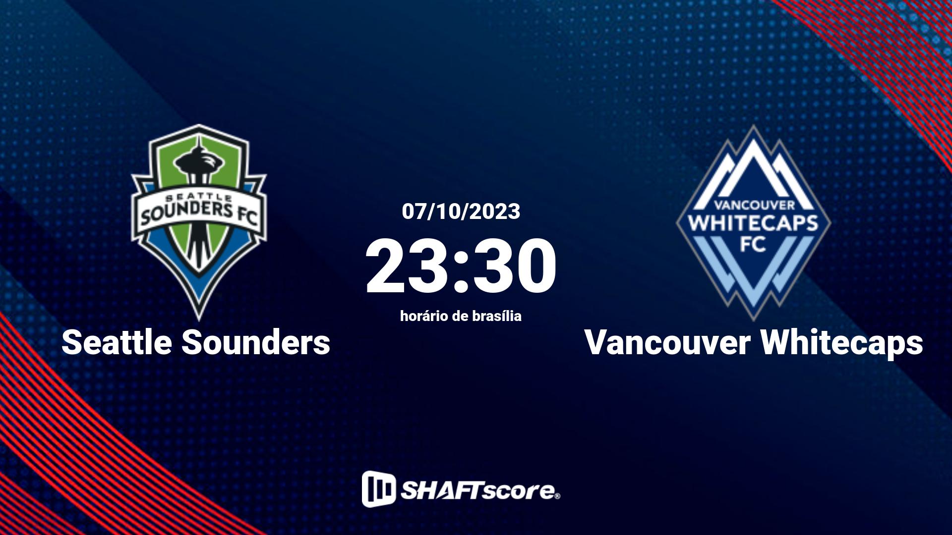 Estatísticas do jogo Seattle Sounders vs Vancouver Whitecaps 07.10 23:30