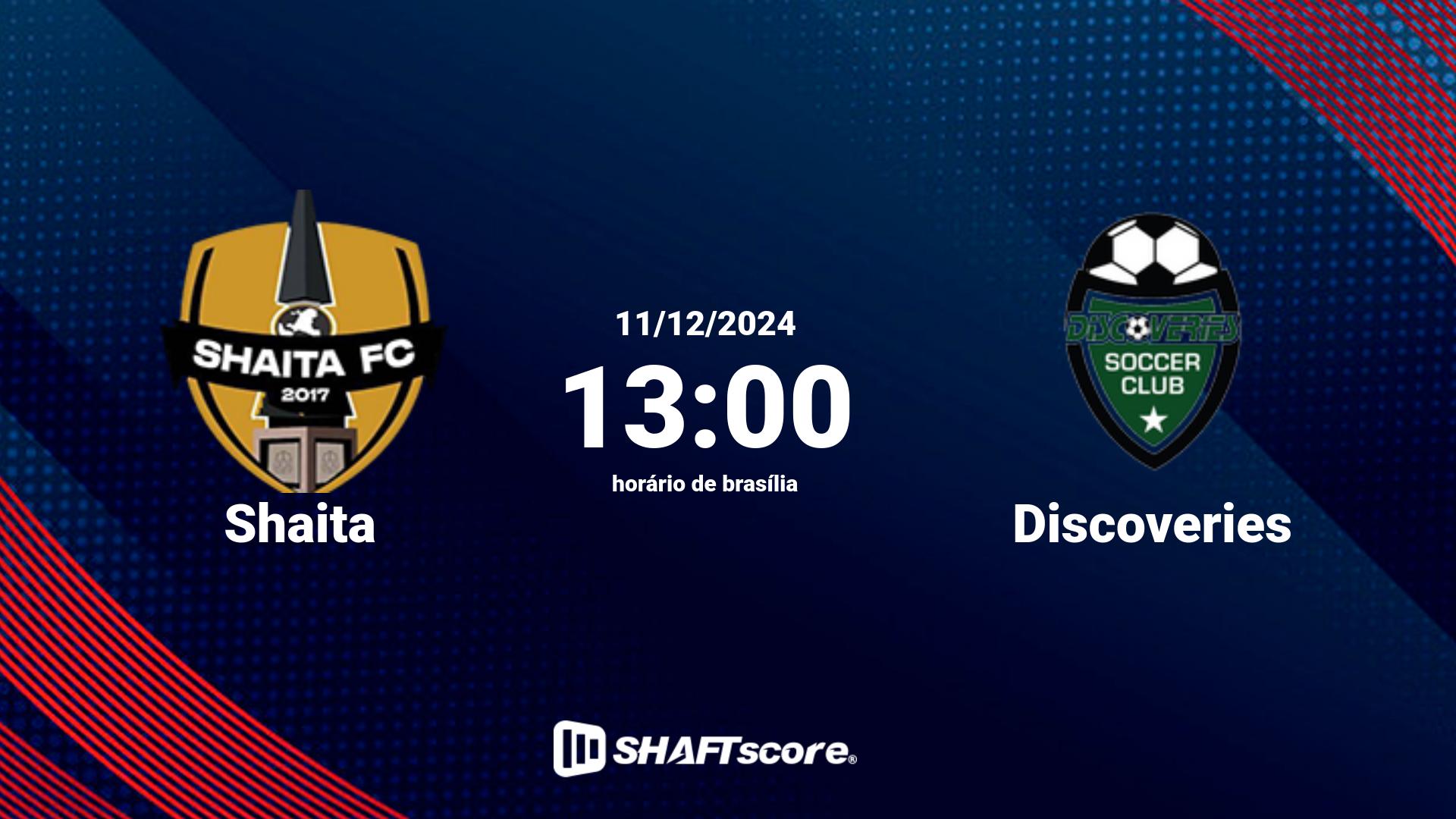 Estatísticas do jogo Shaita vs Discoveries 11.12 13:00