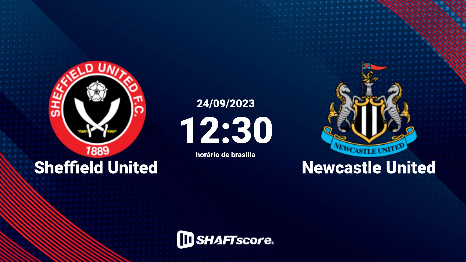 Estatísticas do jogo Sheffield United vs Newcastle United 24.09 12:30