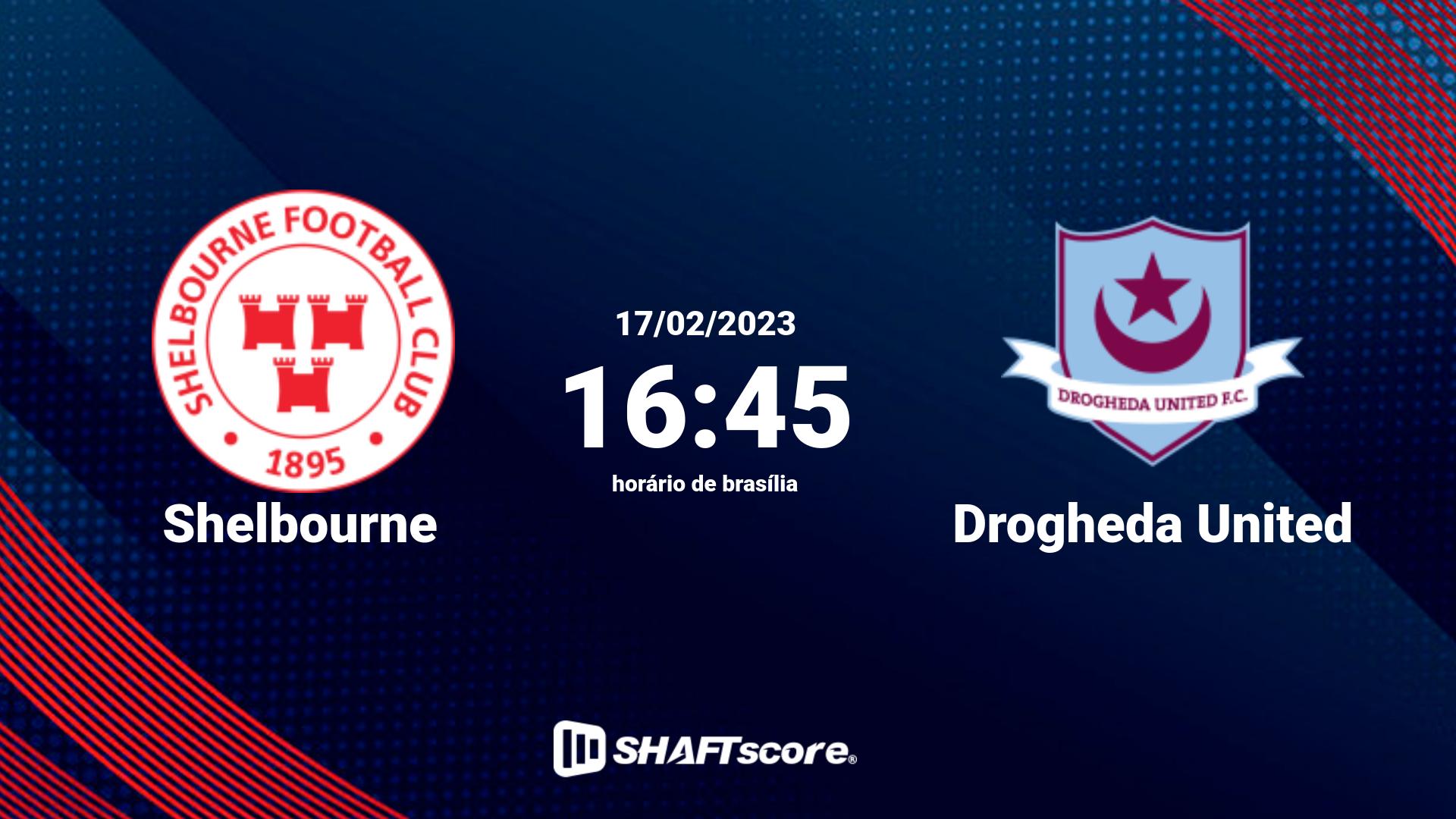 Estatísticas do jogo Shelbourne vs Drogheda United 17.02 16:45