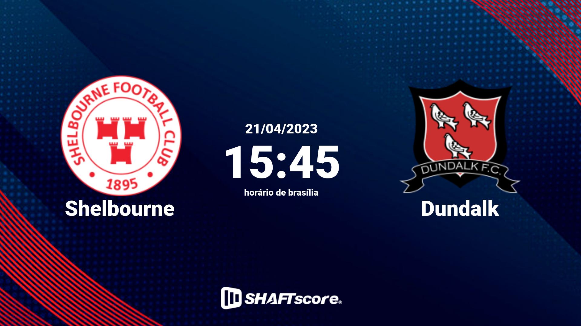 Estatísticas do jogo Shelbourne vs Dundalk 21.04 15:45