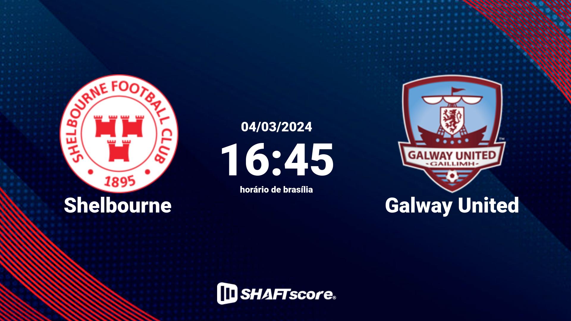 Estatísticas do jogo Shelbourne vs Galway United 04.03 16:45