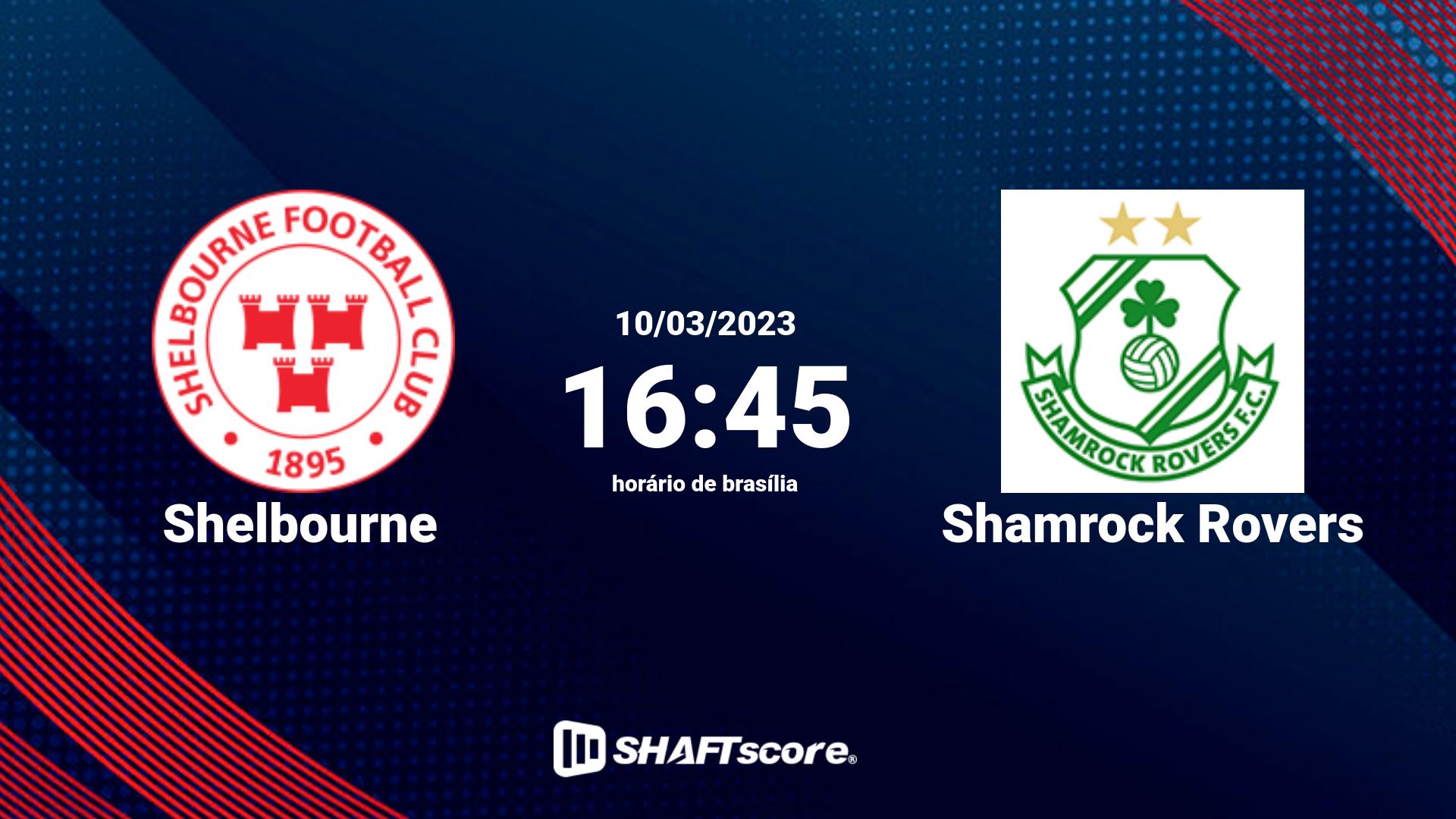 Estatísticas do jogo Shelbourne vs Shamrock Rovers 10.03 16:45