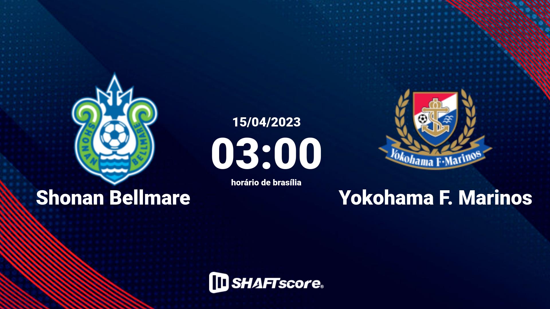 Estatísticas do jogo Shonan Bellmare vs Yokohama F. Marinos 15.04 03:00