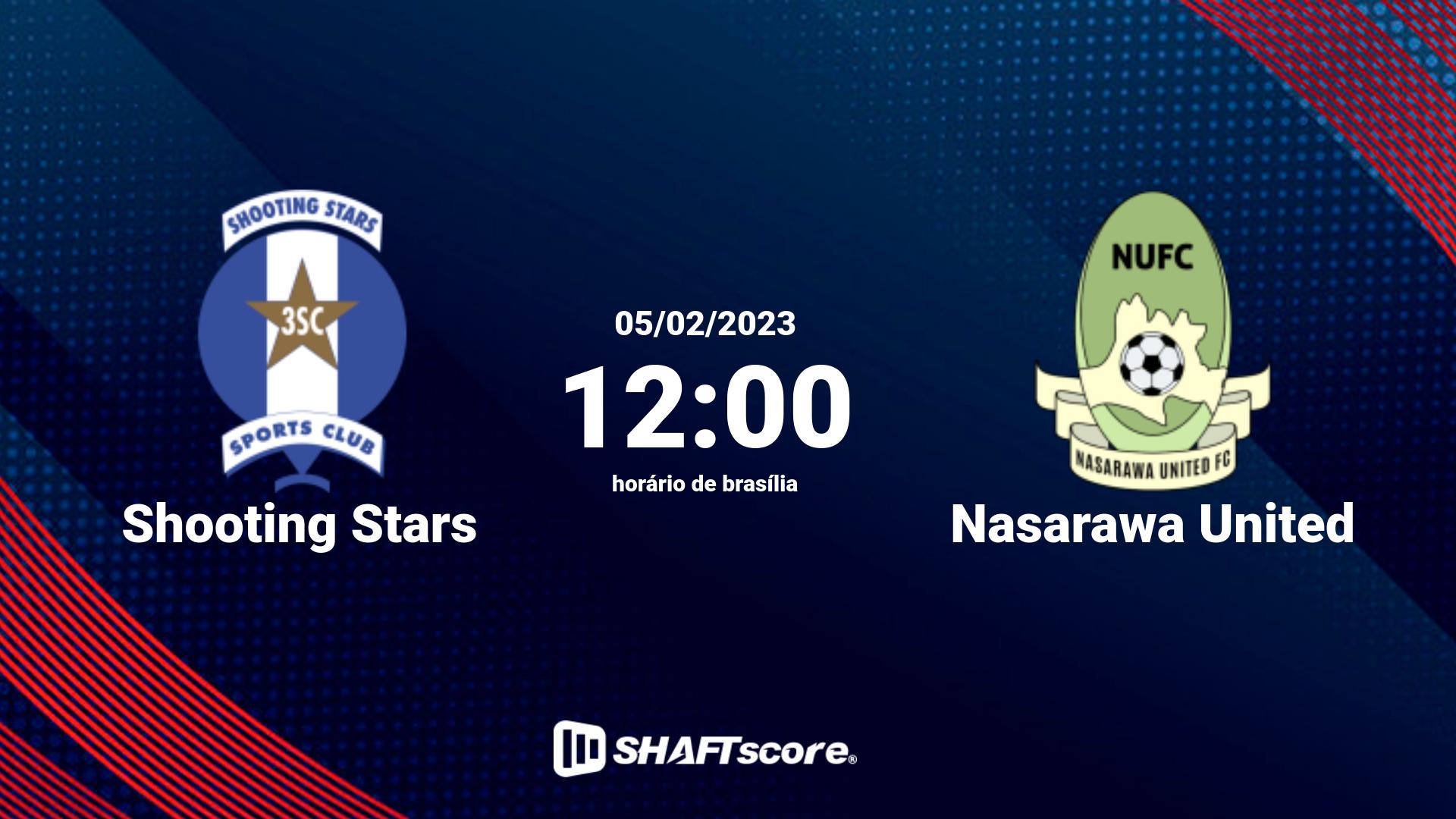 Estatísticas do jogo Shooting Stars vs Nasarawa United 05.02 12:00