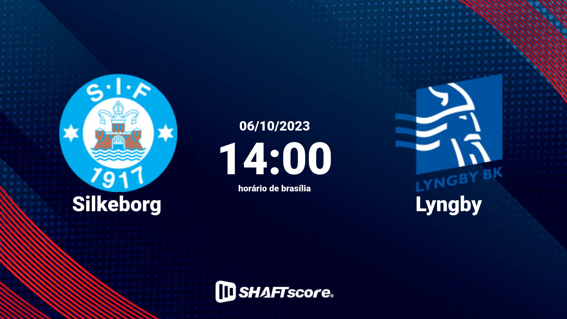 Estatísticas do jogo Silkeborg vs Lyngby 06.10 14:00