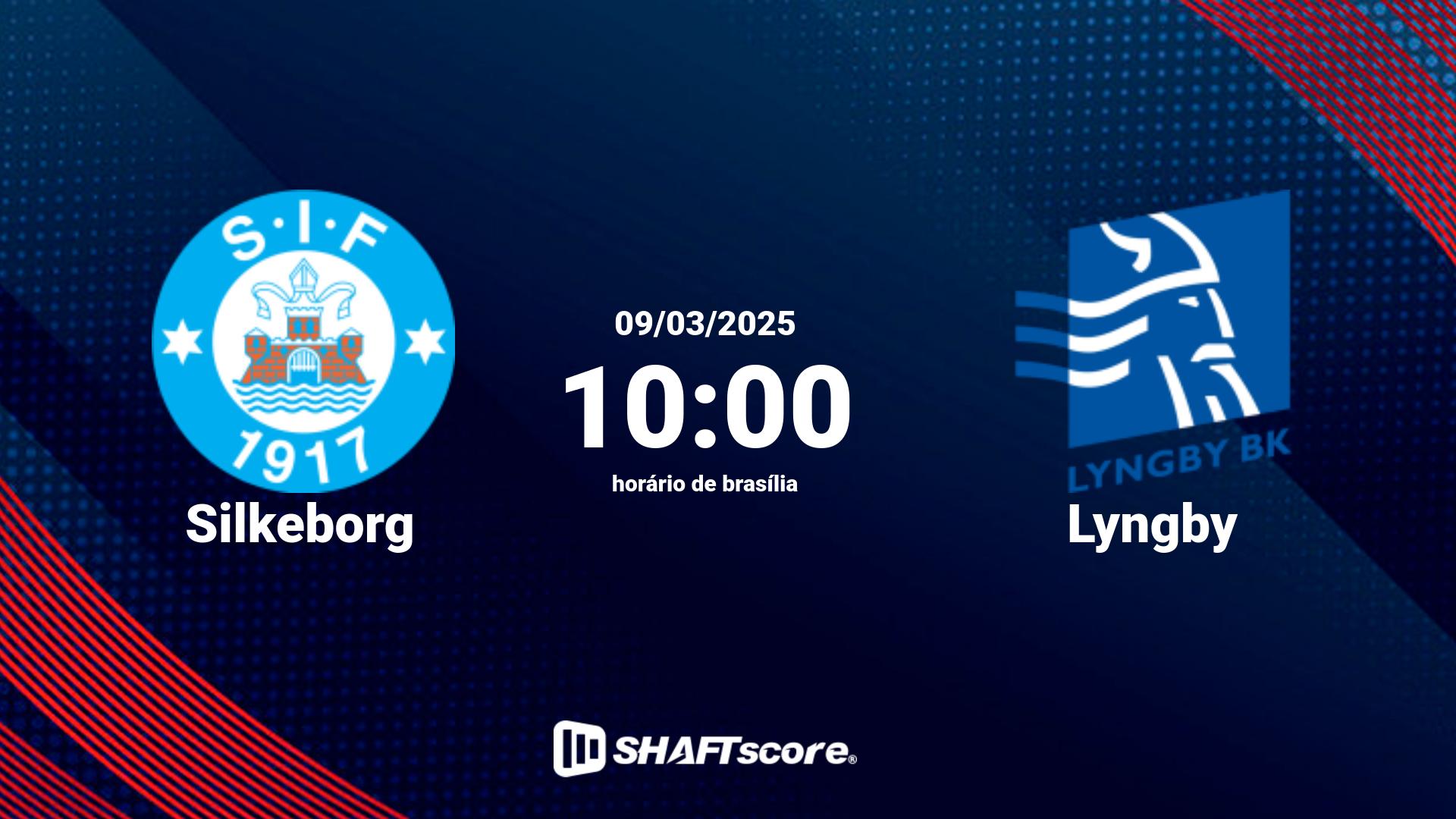 Estatísticas do jogo Silkeborg vs Lyngby 09.03 10:00