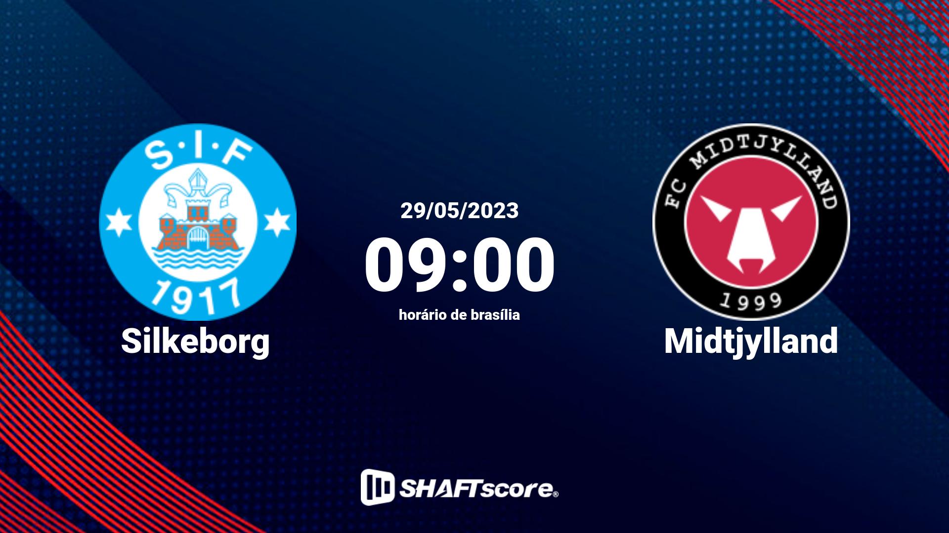 Estatísticas do jogo Silkeborg vs Midtjylland 29.05 09:00