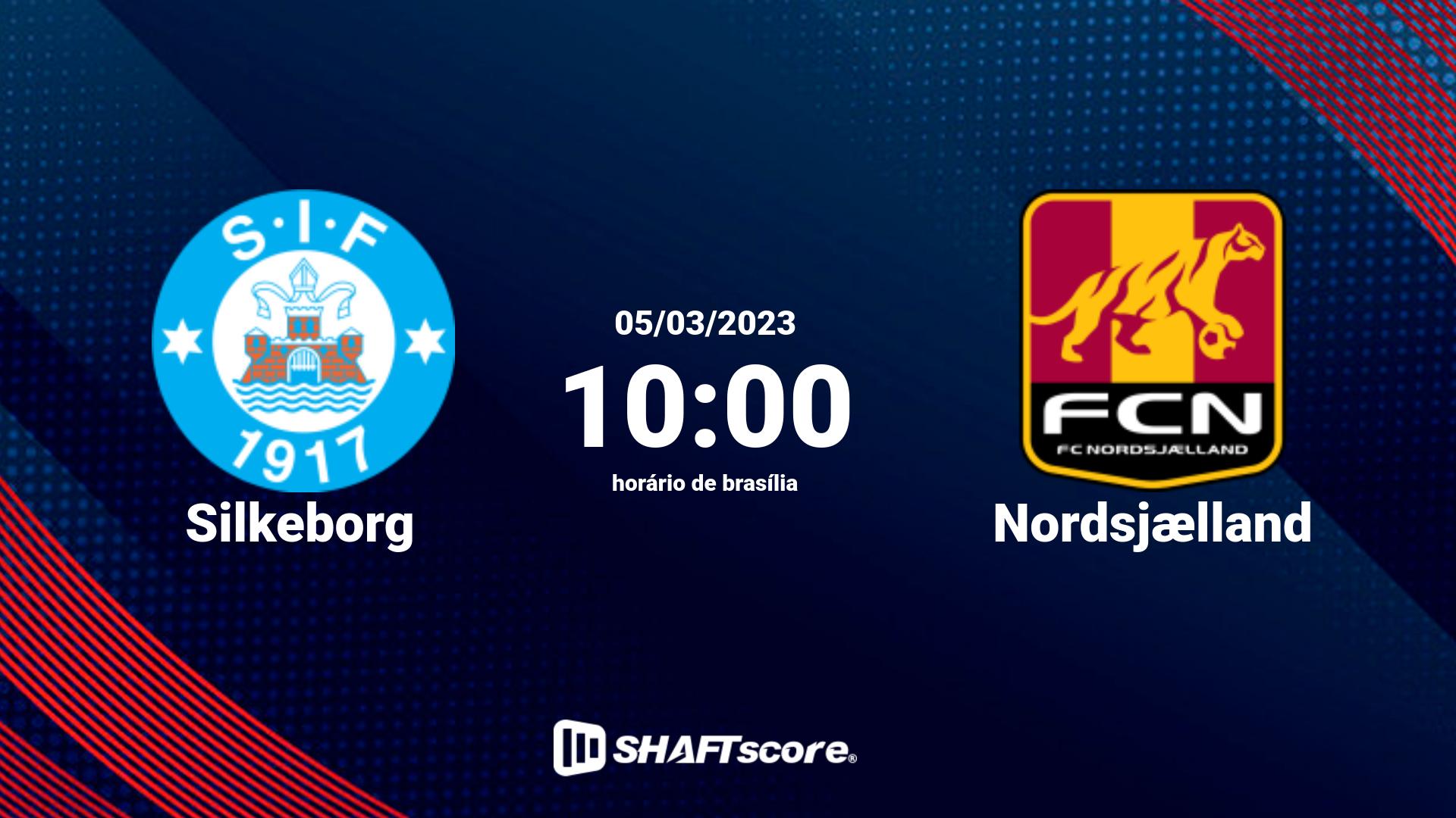 Estatísticas do jogo Silkeborg vs Nordsjælland 05.03 10:00