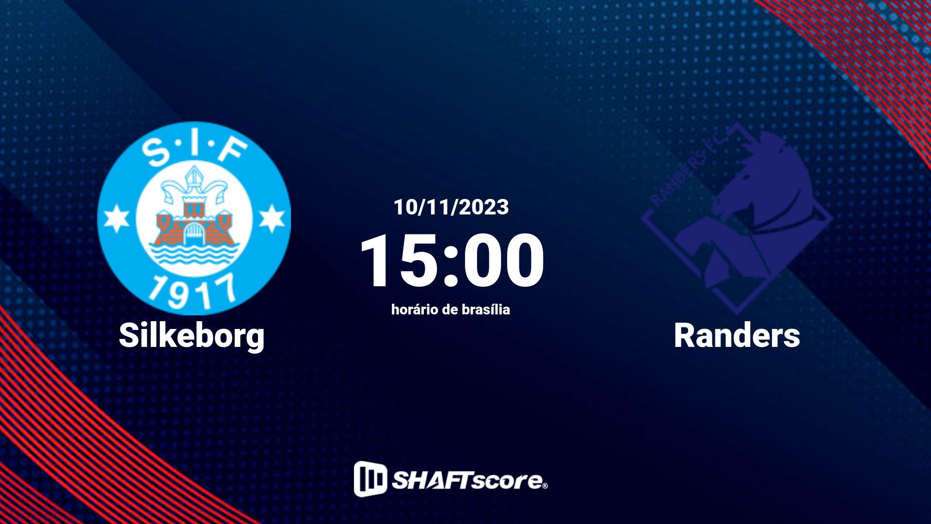 Estatísticas do jogo Silkeborg vs Randers 10.11 15:00