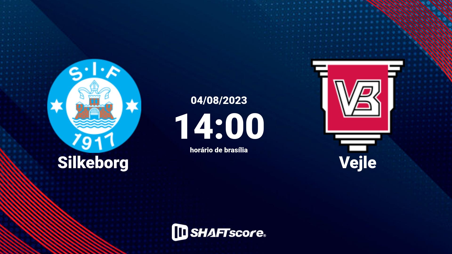 Estatísticas do jogo Silkeborg vs Vejle 04.08 14:00