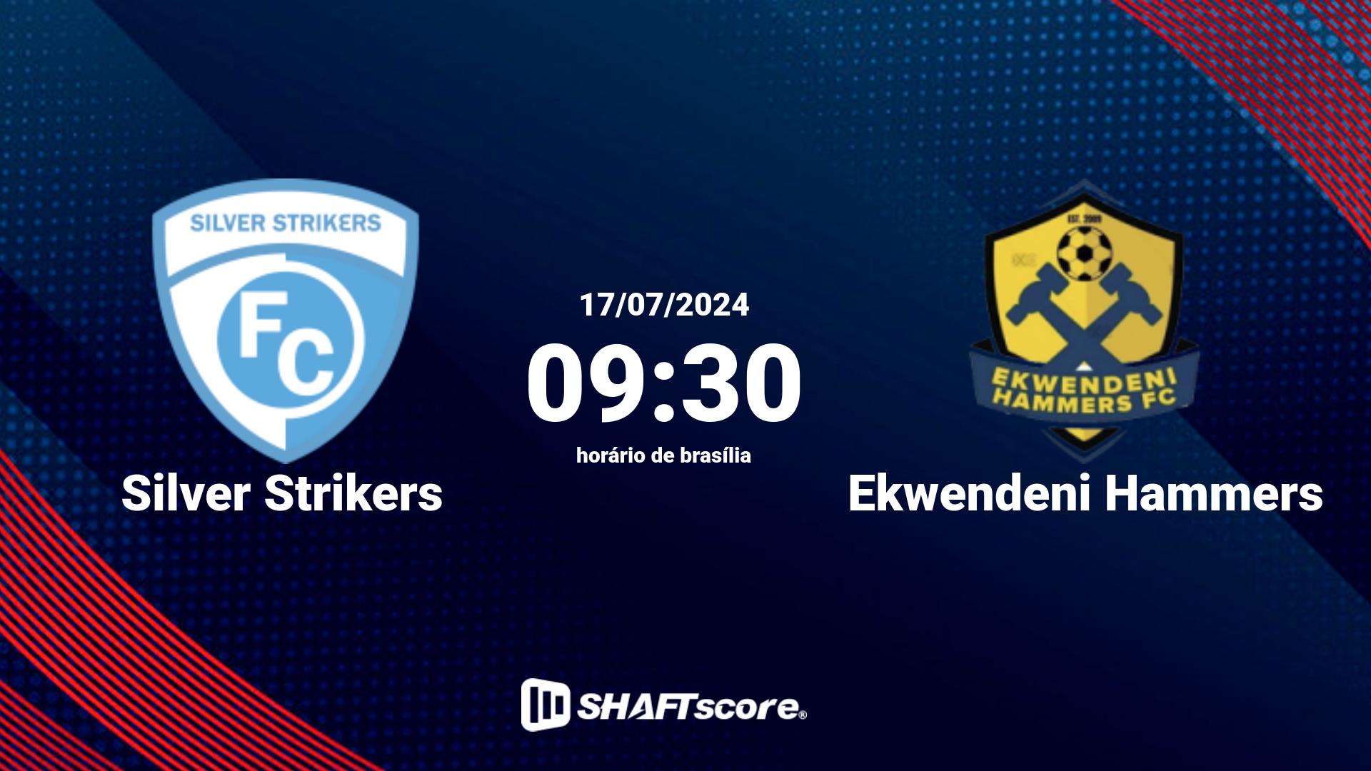 Estatísticas do jogo Silver Strikers vs Ekwendeni Hammers 17.07 09:30