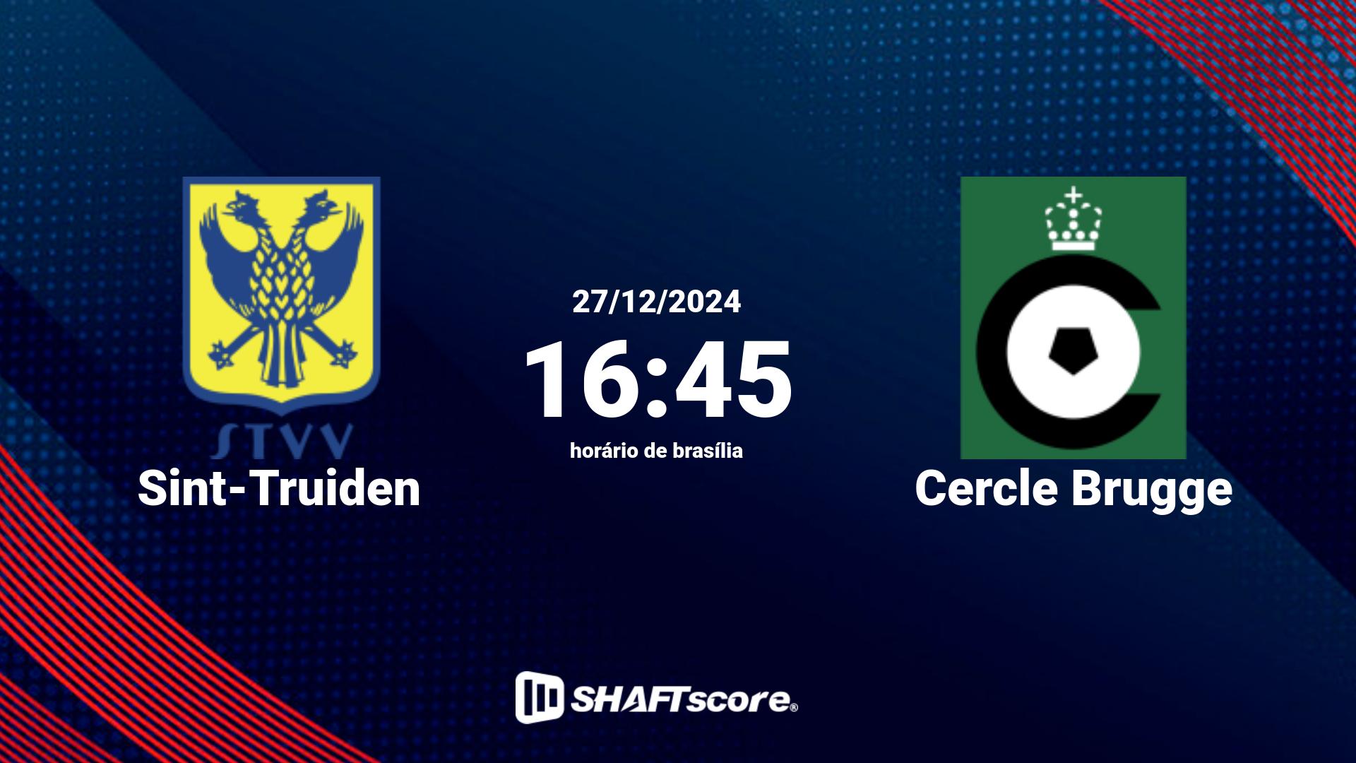 Estatísticas do jogo Sint-Truiden vs Cercle Brugge 27.12 16:45