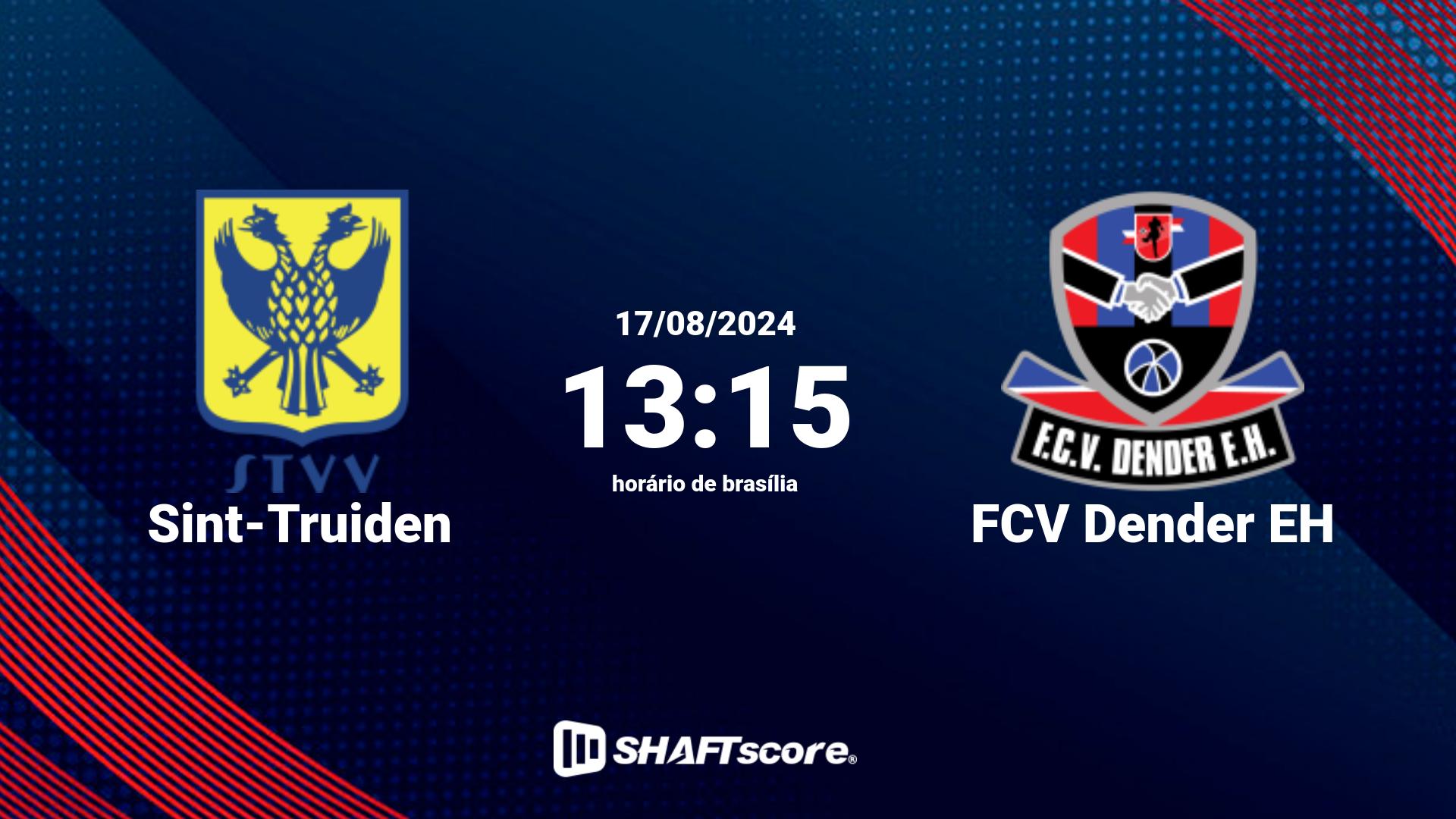 Estatísticas do jogo Sint-Truiden vs FCV Dender EH 17.08 13:15