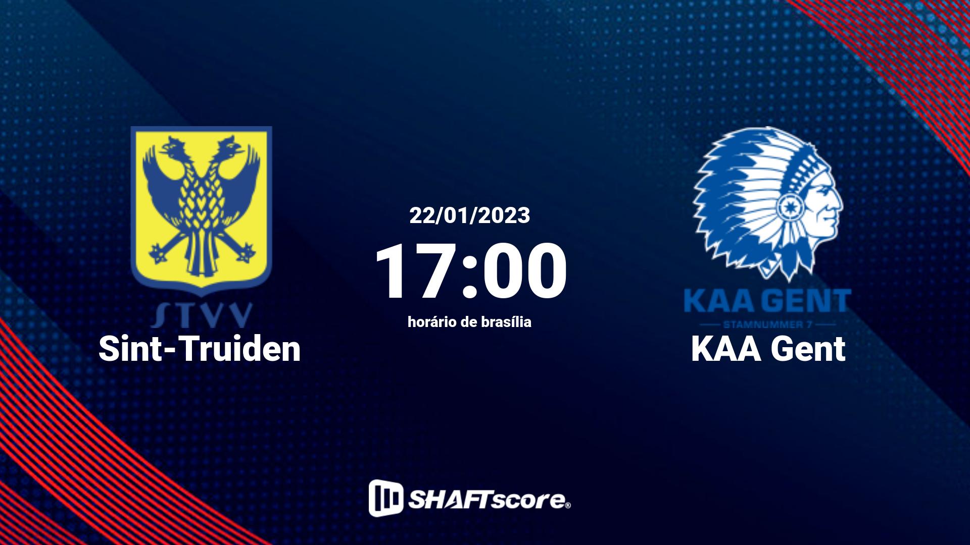 Estatísticas do jogo Sint-Truiden vs KAA Gent 22.01 17:00