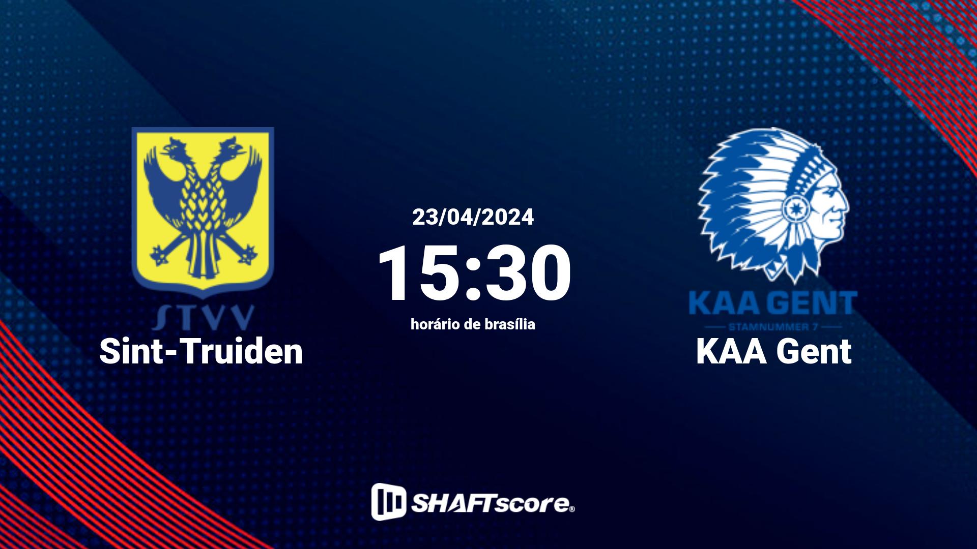 Estatísticas do jogo Sint-Truiden vs KAA Gent 23.04 15:30