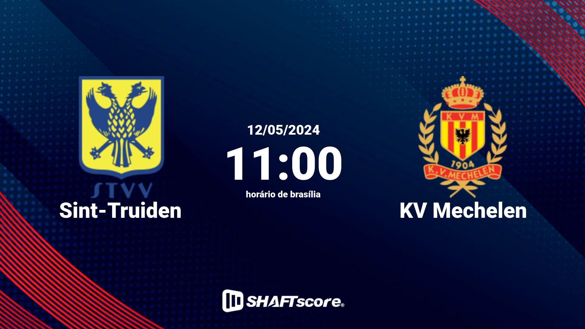 Estatísticas do jogo Sint-Truiden vs KV Mechelen 12.05 11:00