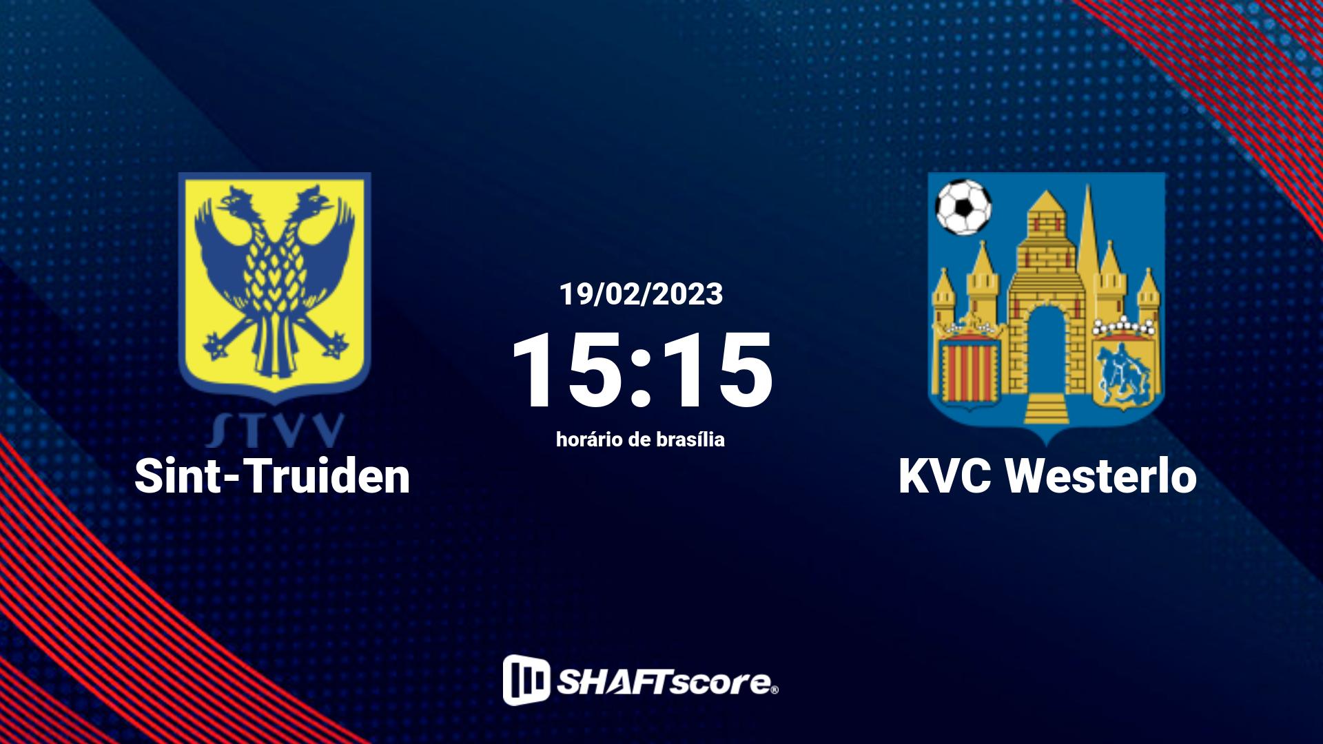 Estatísticas do jogo Sint-Truiden vs KVC Westerlo 19.02 15:15