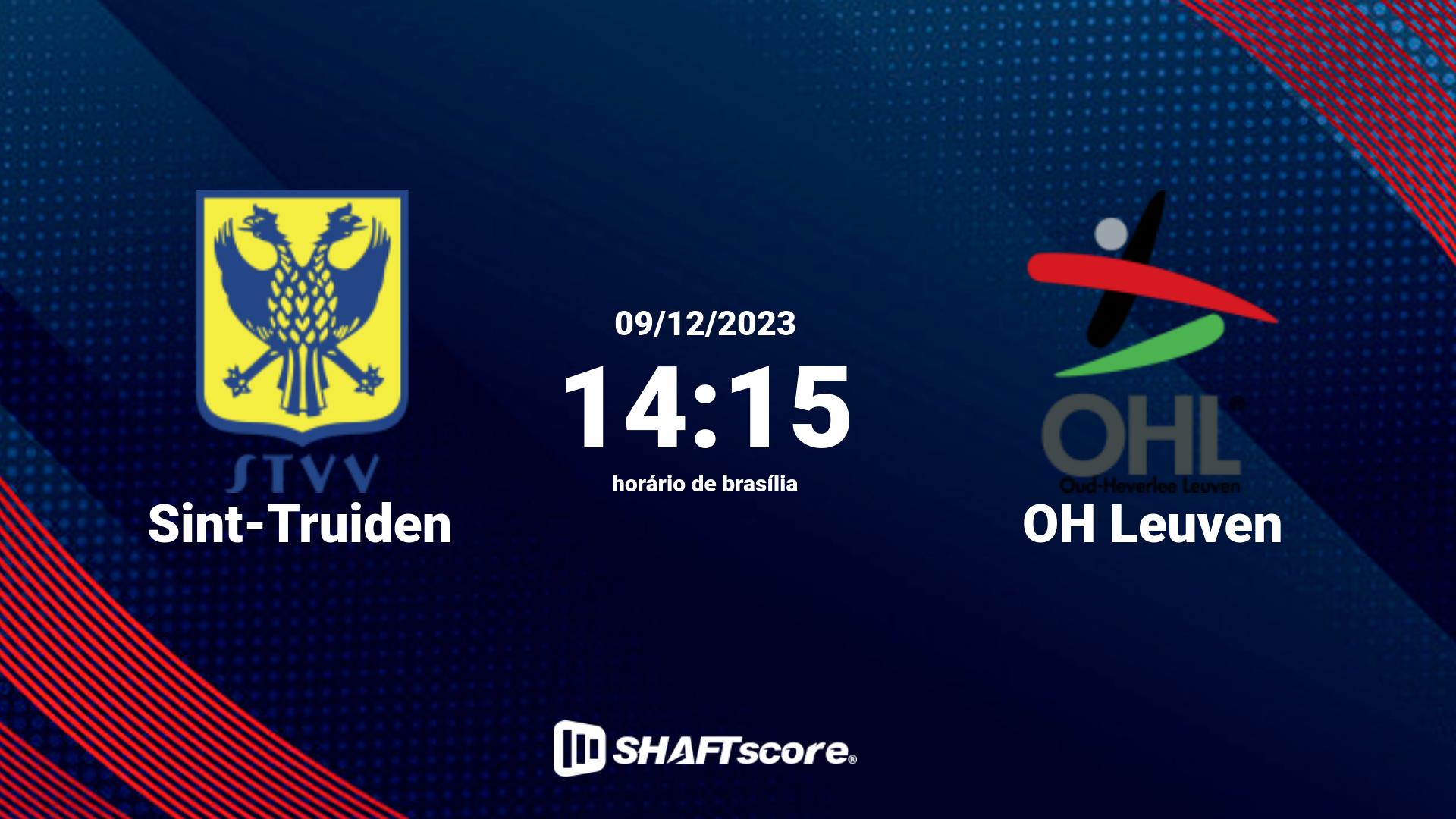 Estatísticas do jogo Sint-Truiden vs OH Leuven 09.12 14:15