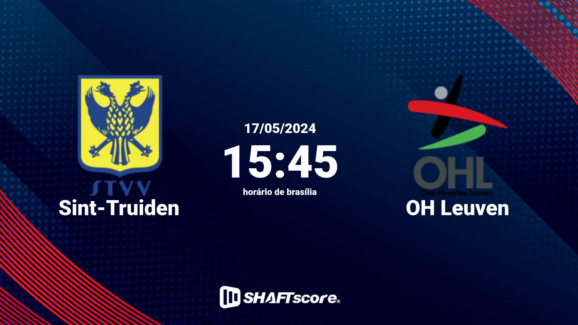 Estatísticas do jogo Sint-Truiden vs OH Leuven 17.05 15:45