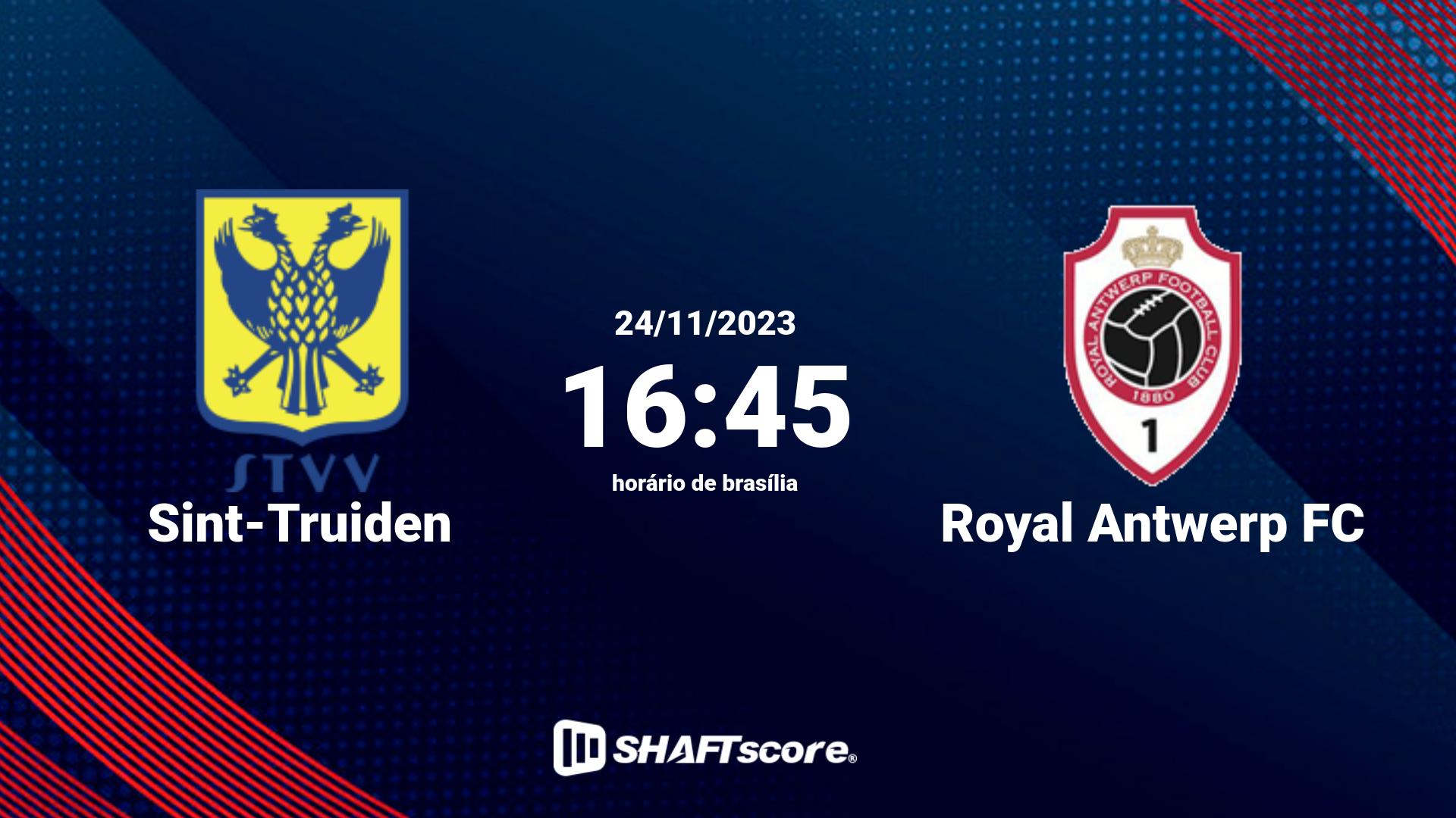 Estatísticas do jogo Sint-Truiden vs Royal Antwerp FC 24.11 16:45