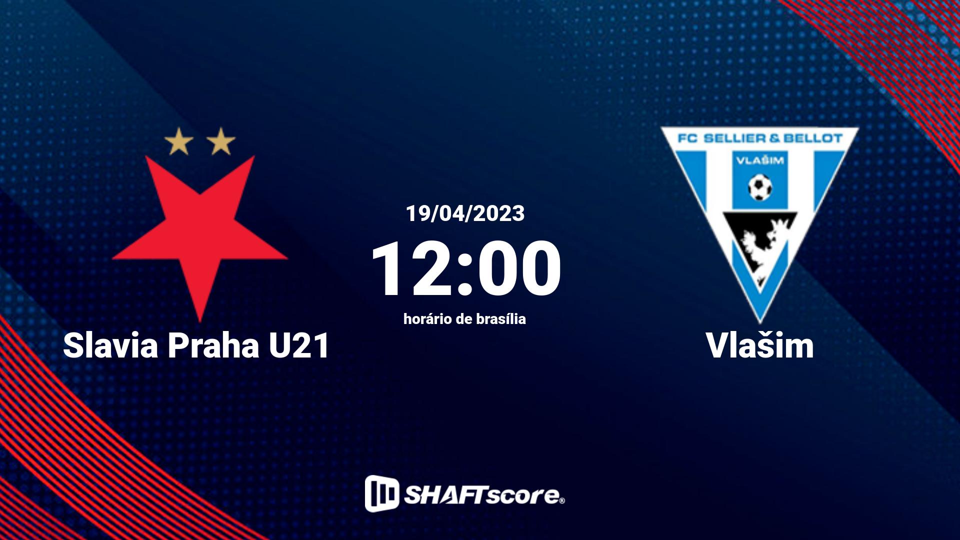 Estatísticas do jogo Slavia Praha U21 vs Vlašim 19.04 12:00