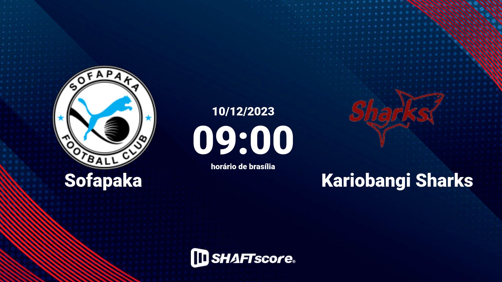 Estatísticas do jogo Sofapaka vs Kariobangi Sharks 10.12 09:00