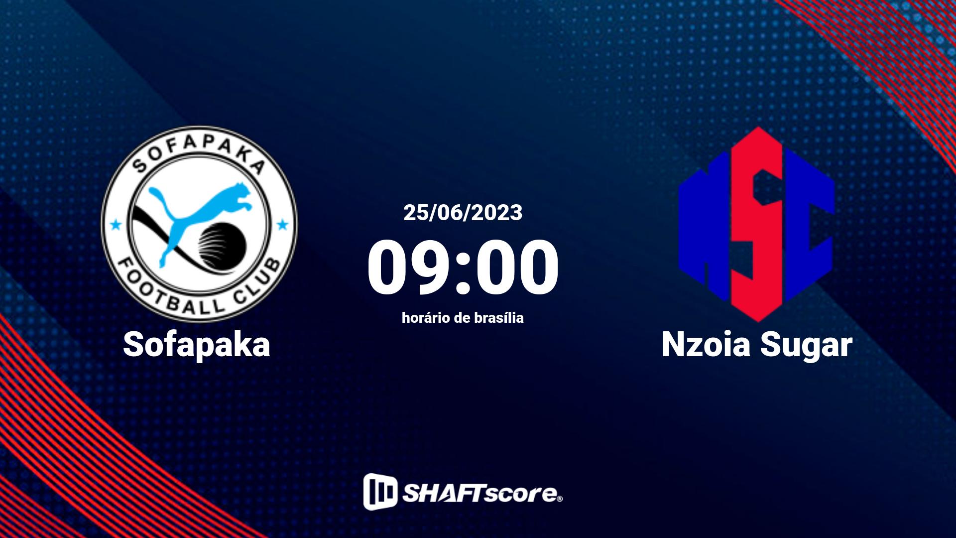 Estatísticas do jogo Sofapaka vs Nzoia Sugar 25.06 09:00