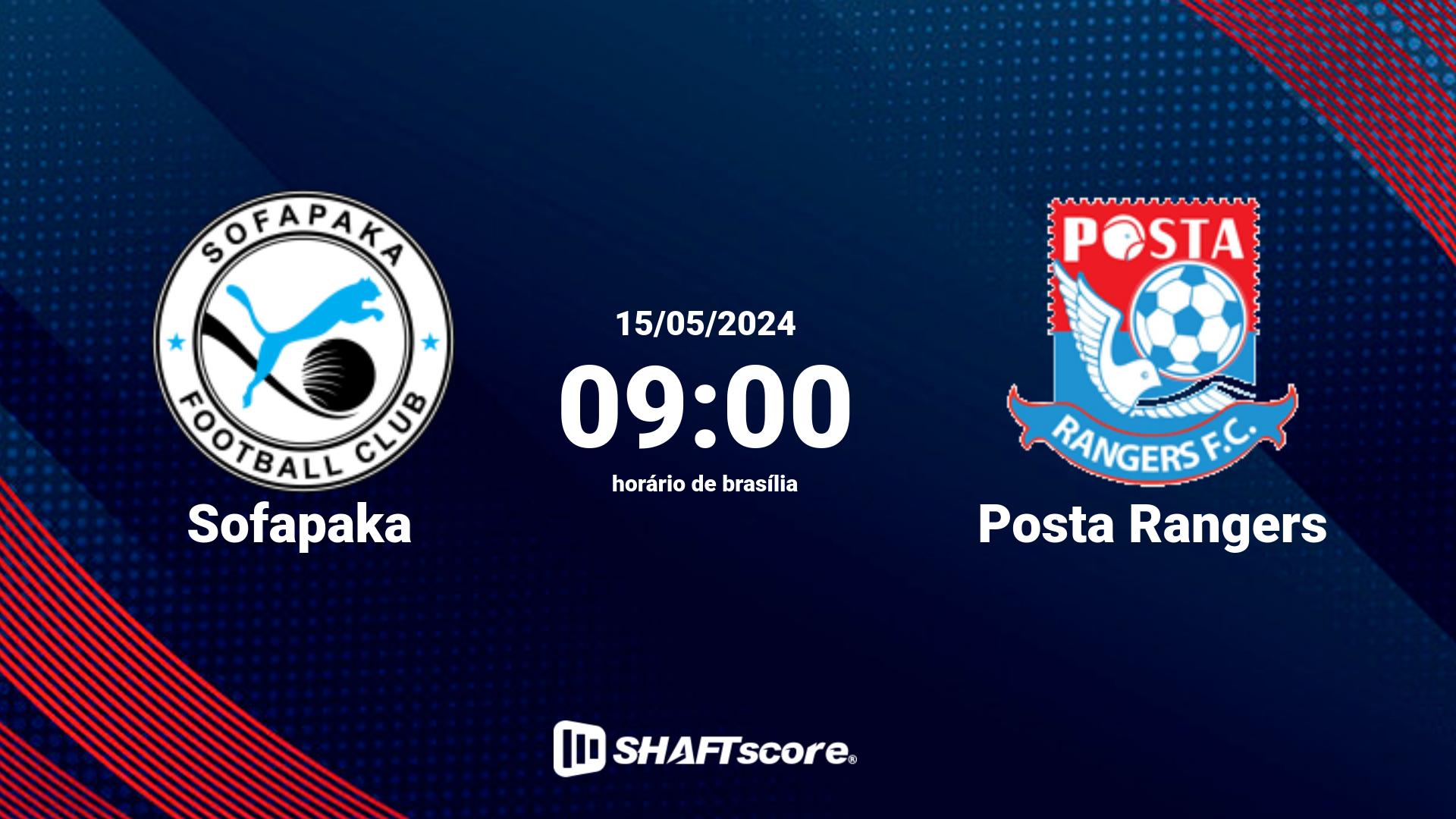 Estatísticas do jogo Sofapaka vs Posta Rangers 15.05 09:00