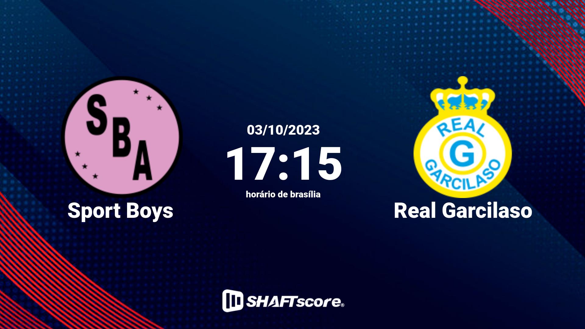 Estatísticas do jogo Sport Boys vs Real Garcilaso 03.10 17:15