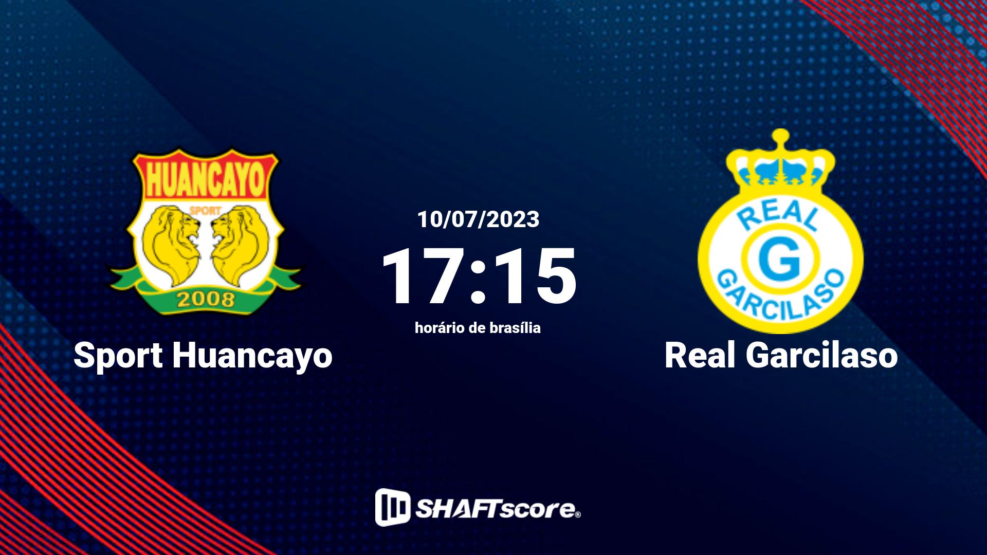 Estatísticas do jogo Sport Huancayo vs Real Garcilaso 10.07 17:15