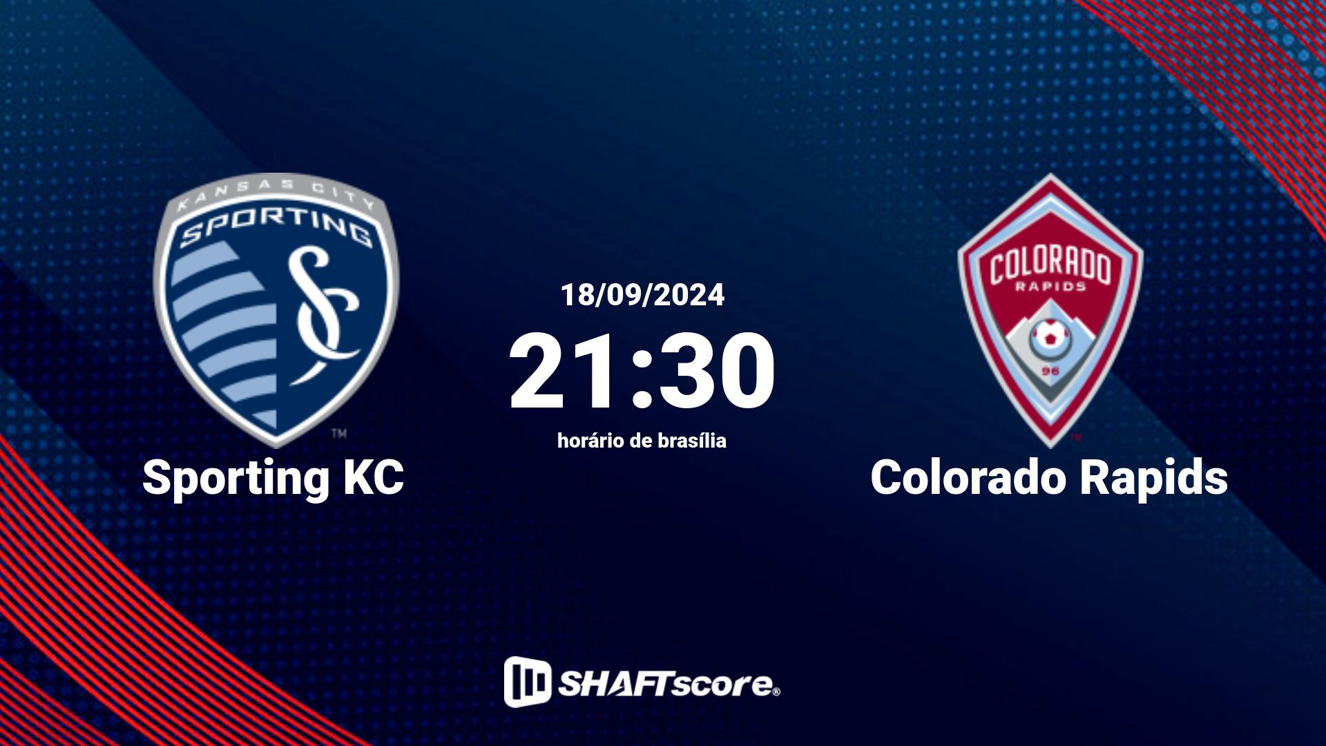 Estatísticas do jogo Sporting KC vs Colorado Rapids 18.09 21:30