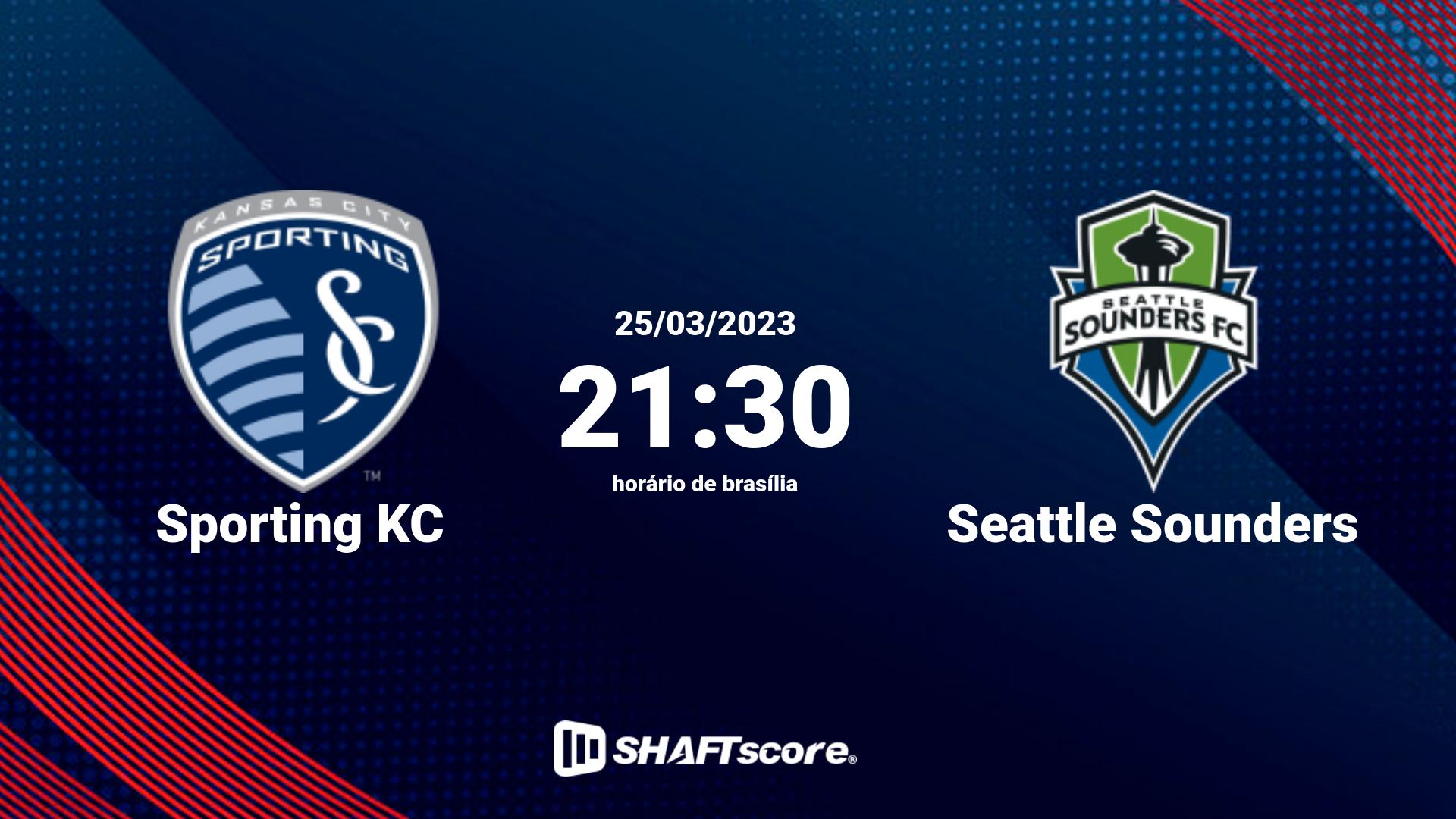 Estatísticas do jogo Sporting KC vs Seattle Sounders 25.03 21:30