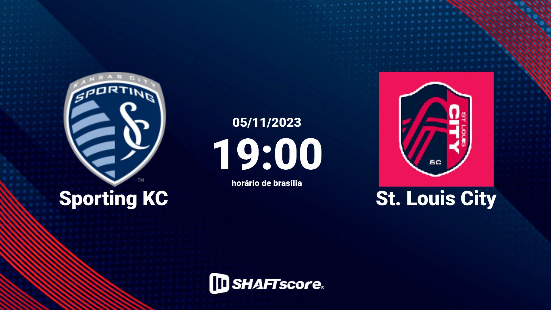 Estatísticas do jogo Sporting KC vs St. Louis City 05.11 19:00