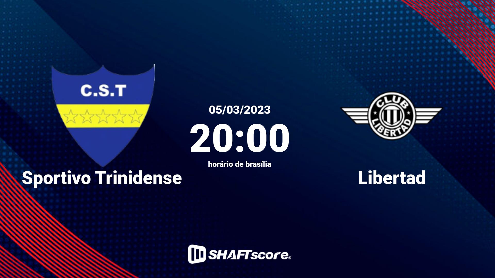 Estatísticas do jogo Sportivo Trinidense vs Libertad 05.03 20:00