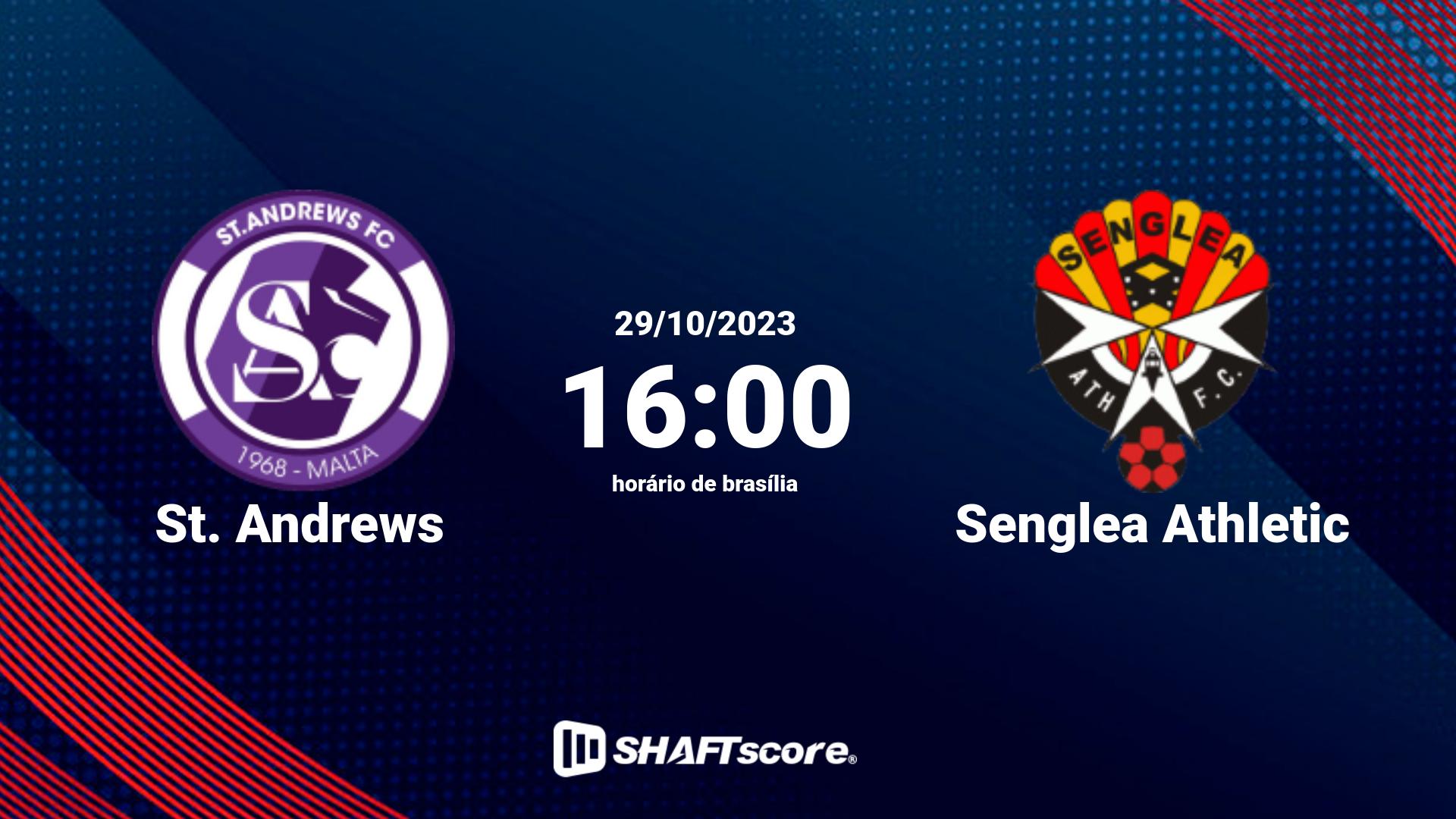 Estatísticas do jogo St. Andrews vs Senglea Athletic 29.10 16:00