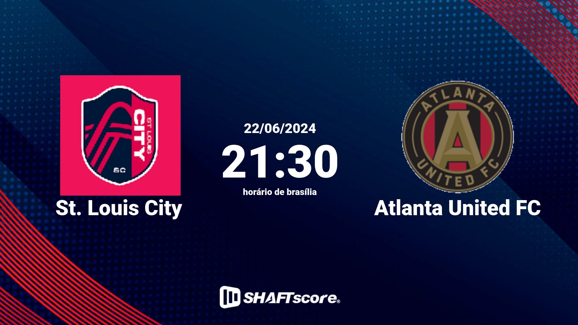 Estatísticas do jogo St. Louis City vs Atlanta United FC 22.06 21:30