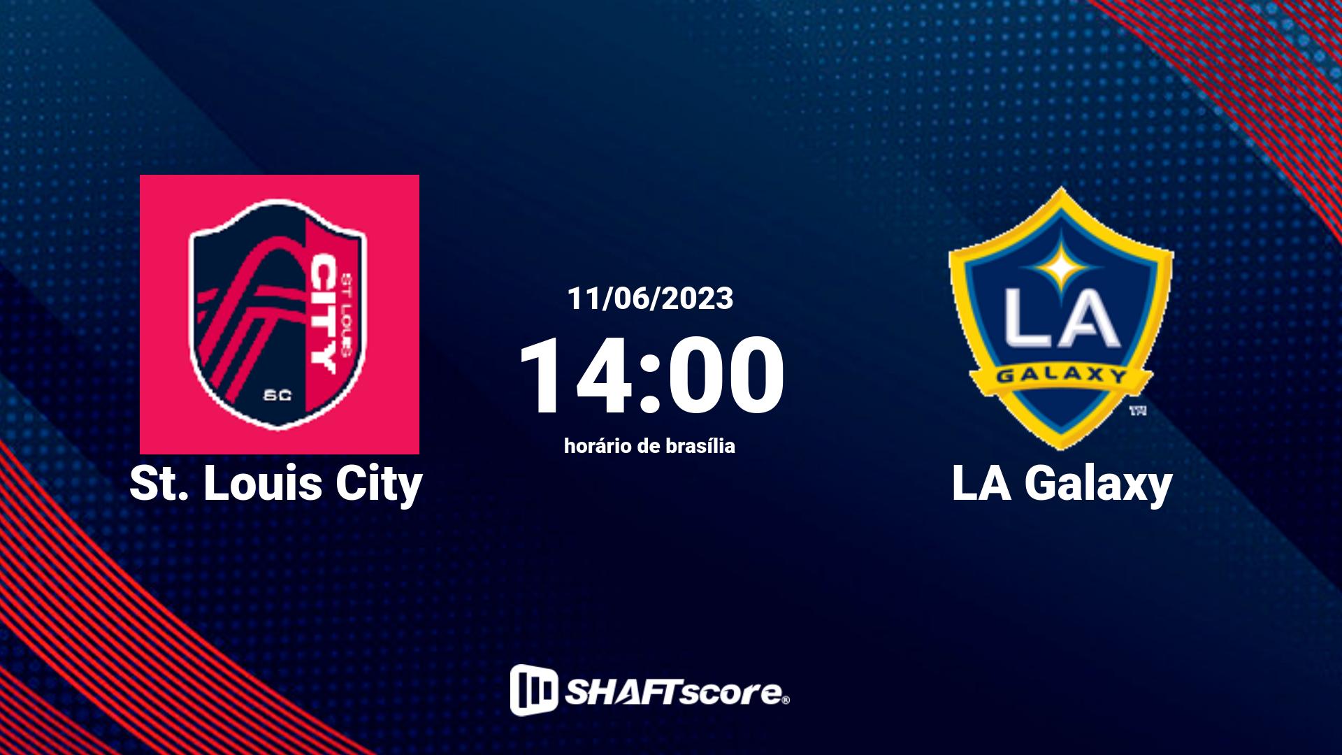 Estatísticas do jogo St. Louis City vs LA Galaxy 11.06 14:00